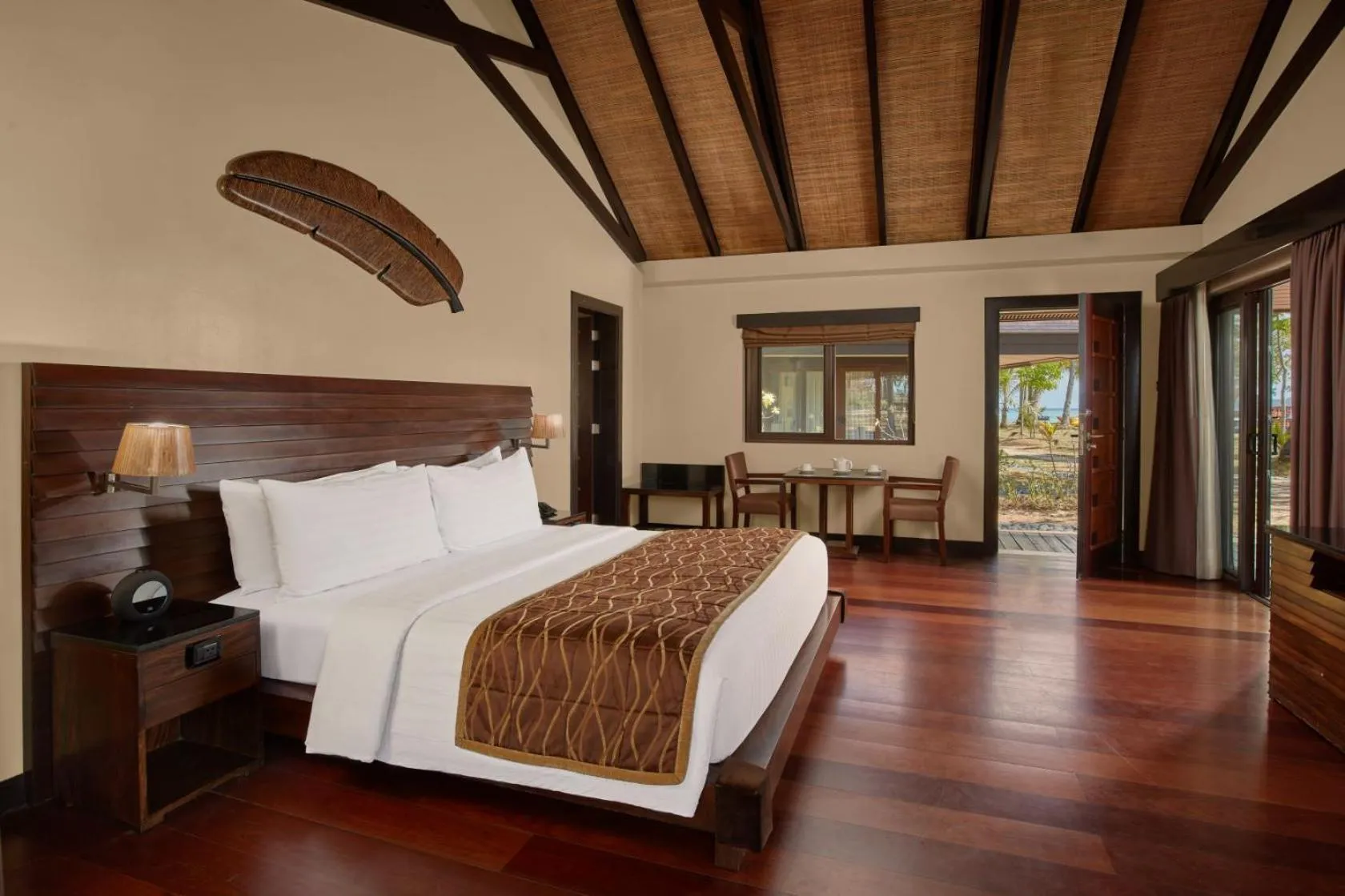 Bed in Two Seasons Coron Island Resort