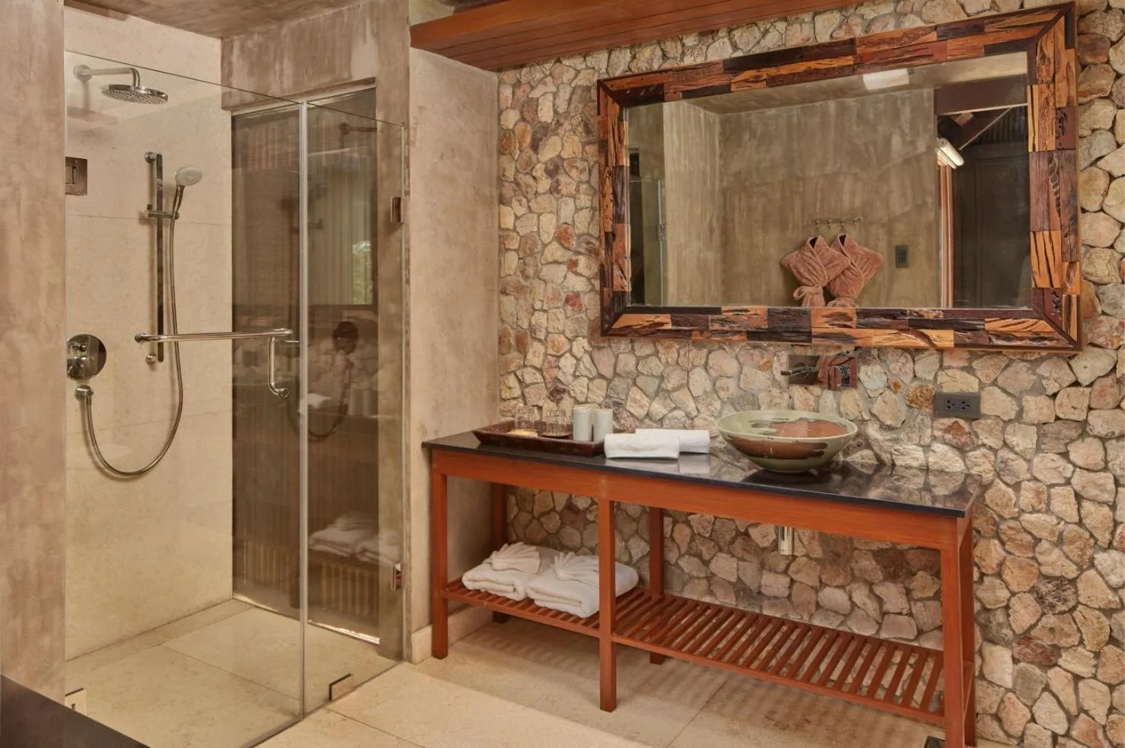 Bathroom in Two Seasons Coron Island Resort