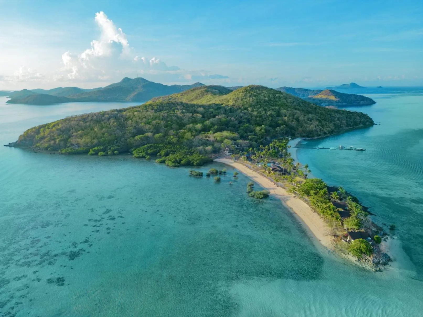 Bird's eye view in Two Seasons Coron Island Resort