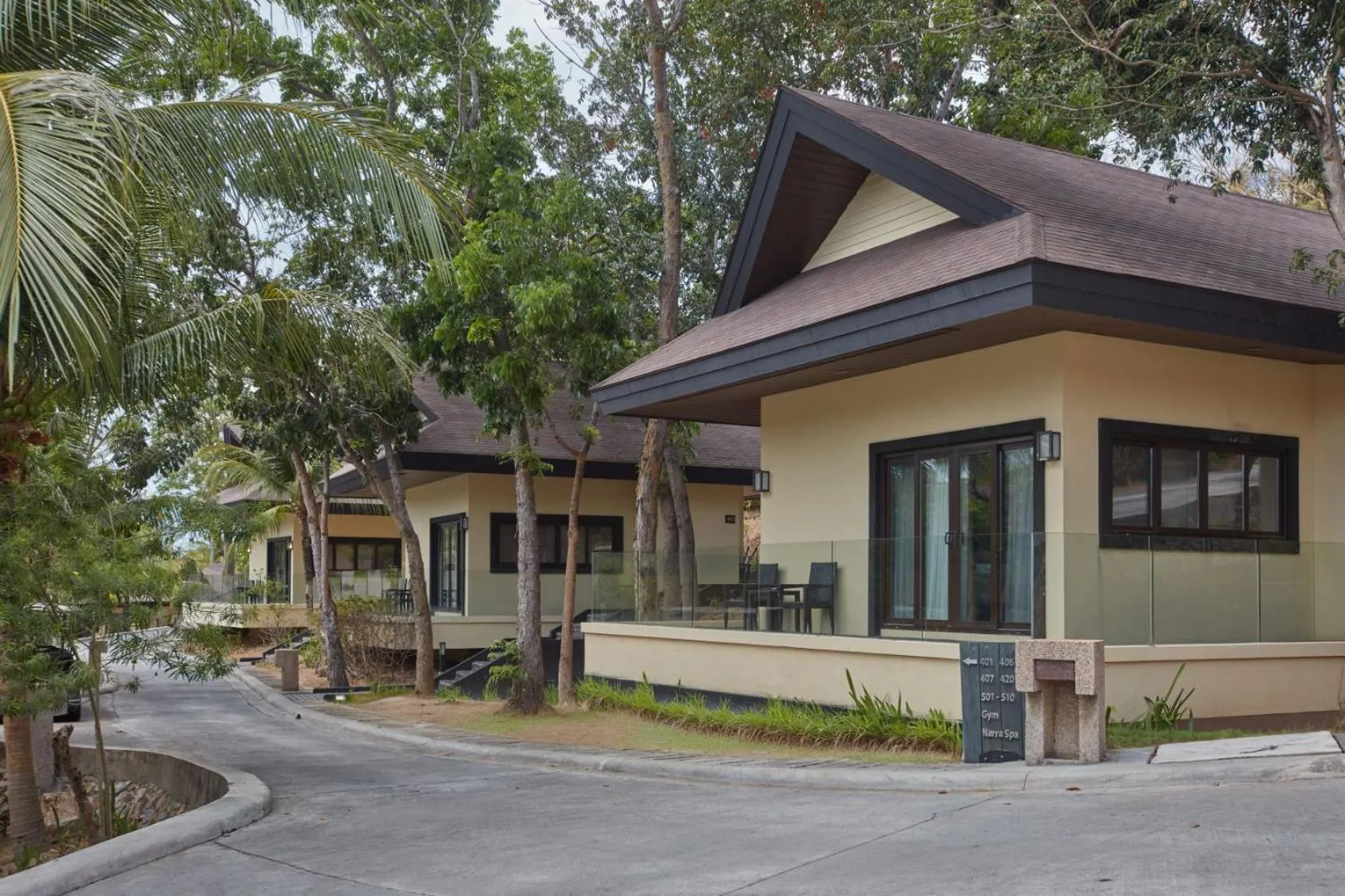Facade/entrance in Two Seasons Coron Island Resort
