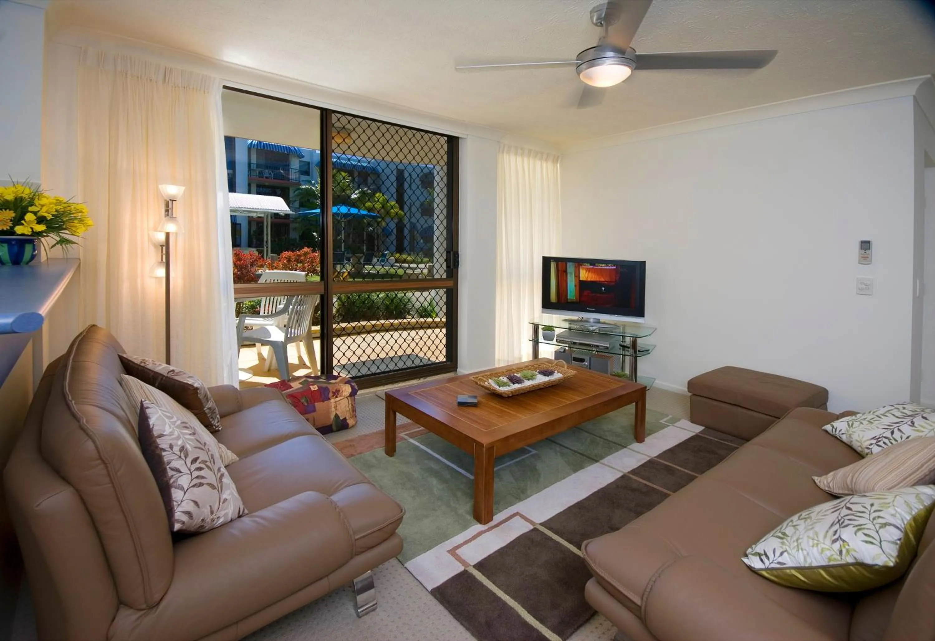 Seating area in Headland Tropicana Resort