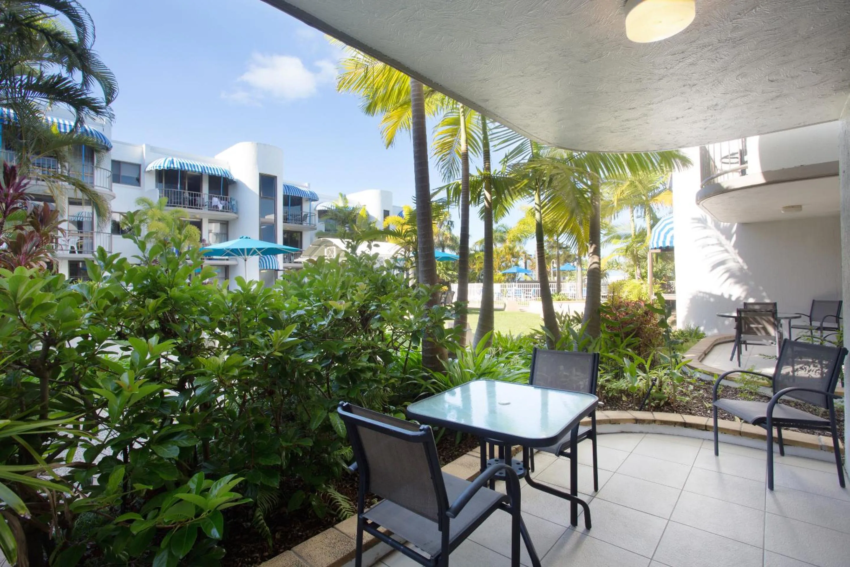 Patio in Headland Tropicana Resort