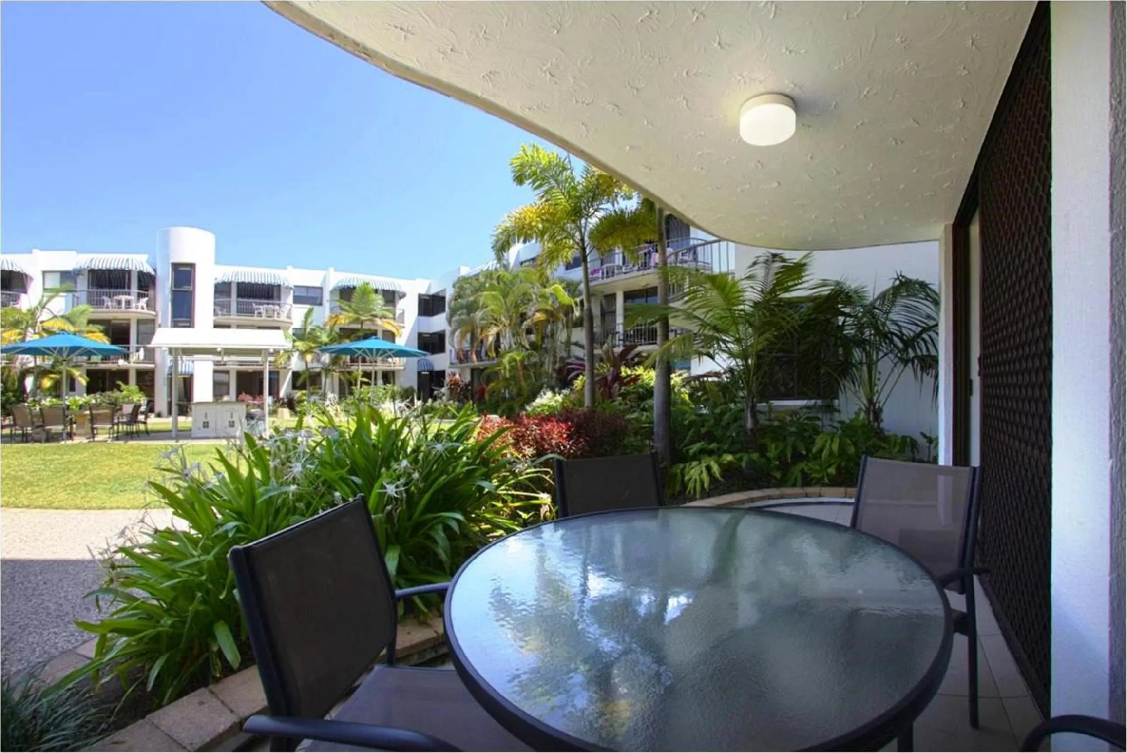 Patio in Headland Tropicana Resort