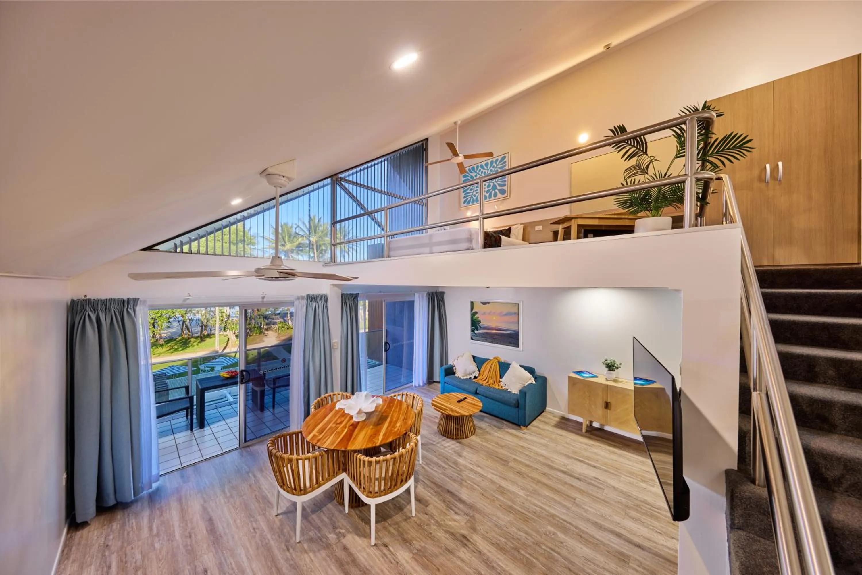 Living room in Club Wyndham Mission Beach