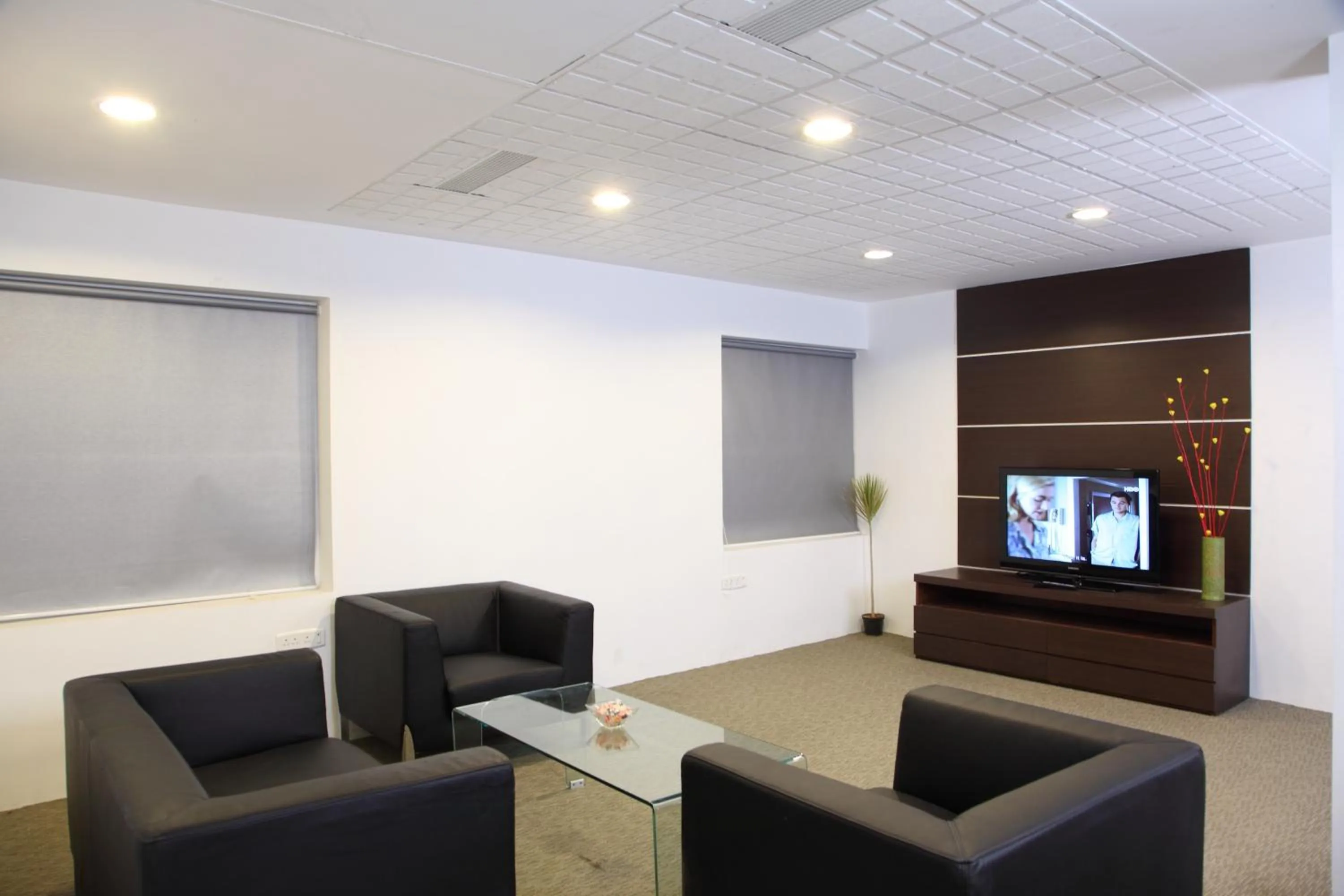 Living room in Vedic Village Sriperumbudur formerly known as Citrus Hotel