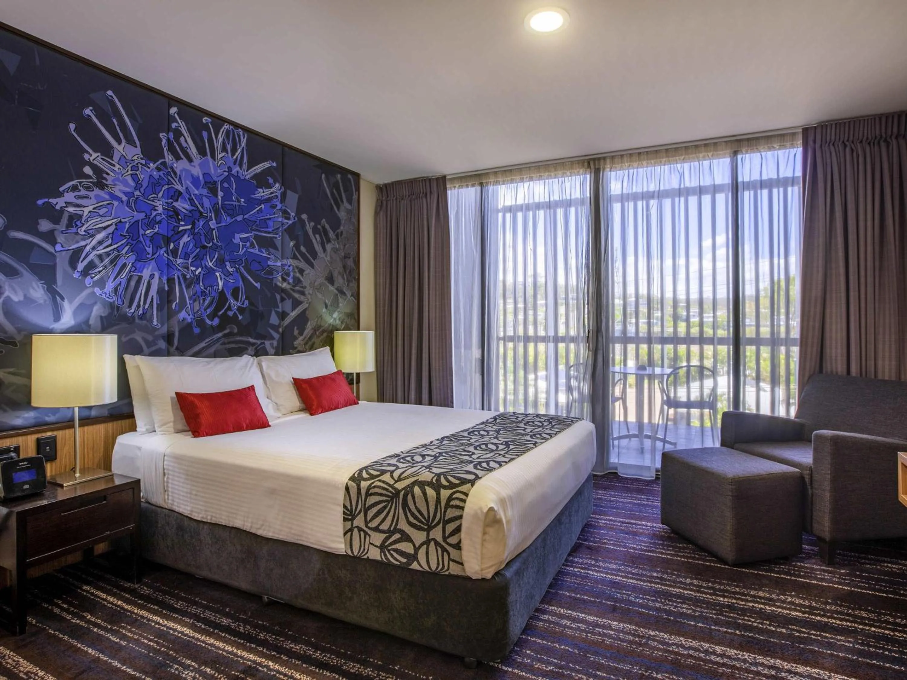 Bedroom, Bed in Mantra Gladstone