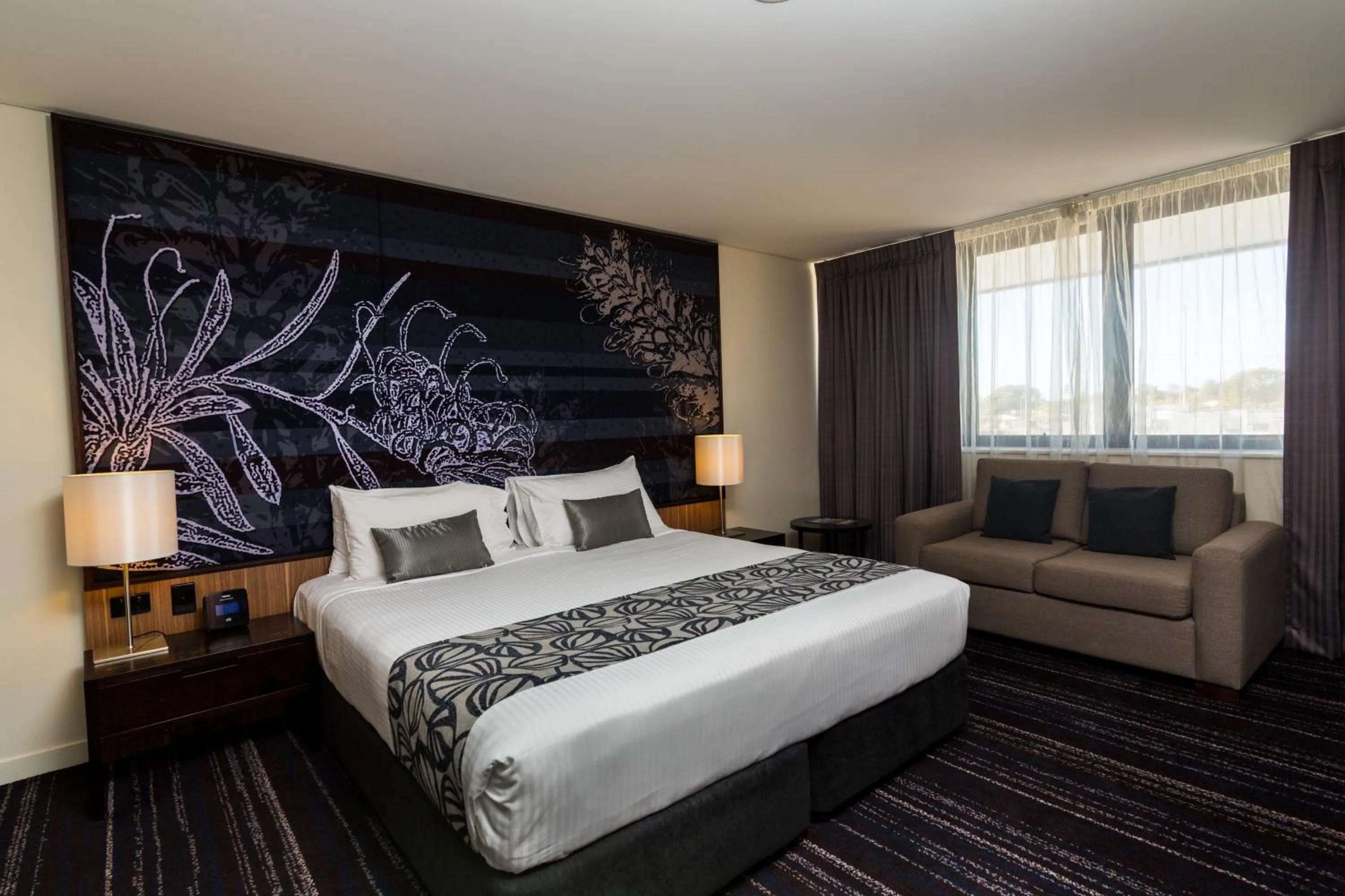 Bedroom, Bed in Mantra Gladstone