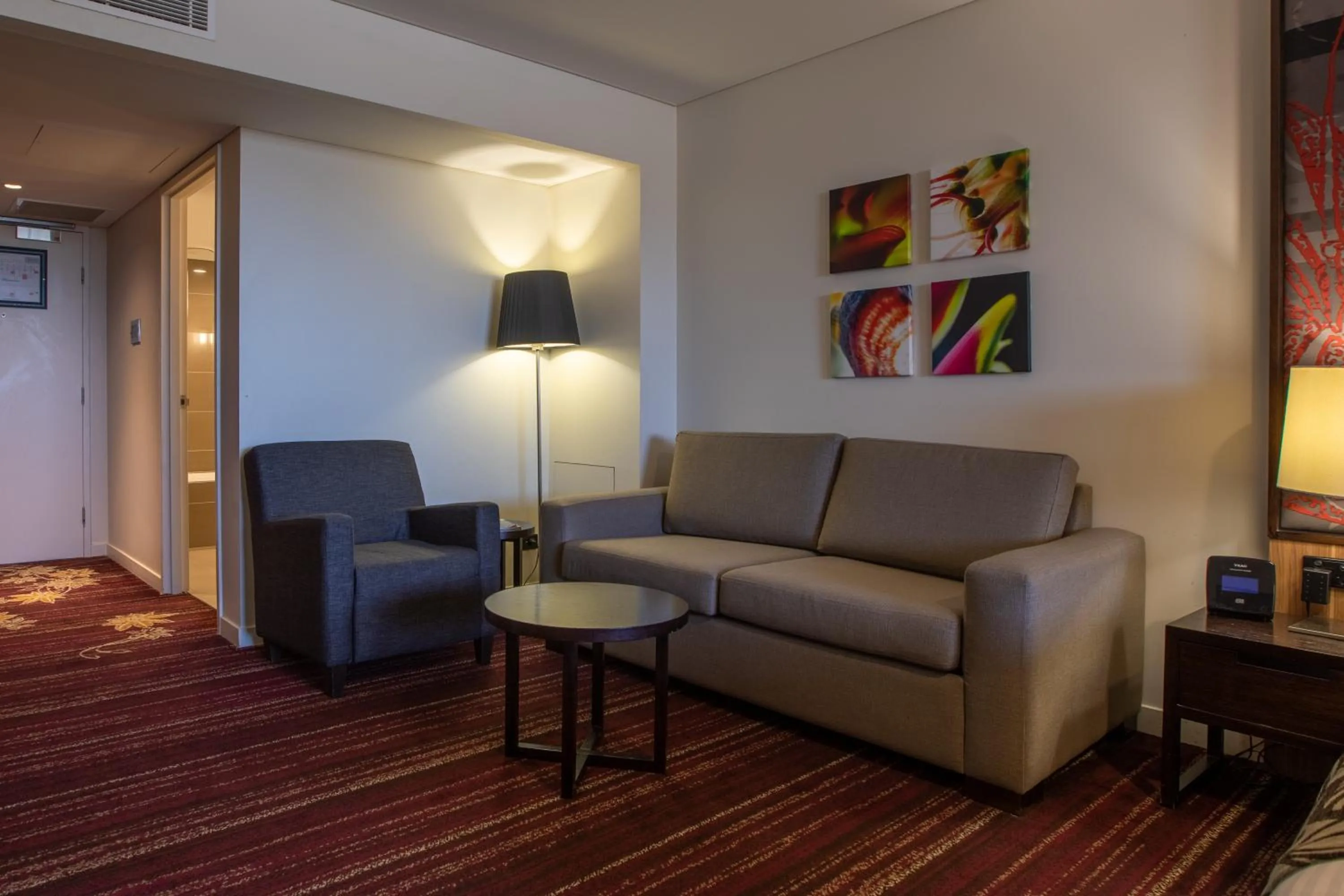 Seating area in Mantra Gladstone