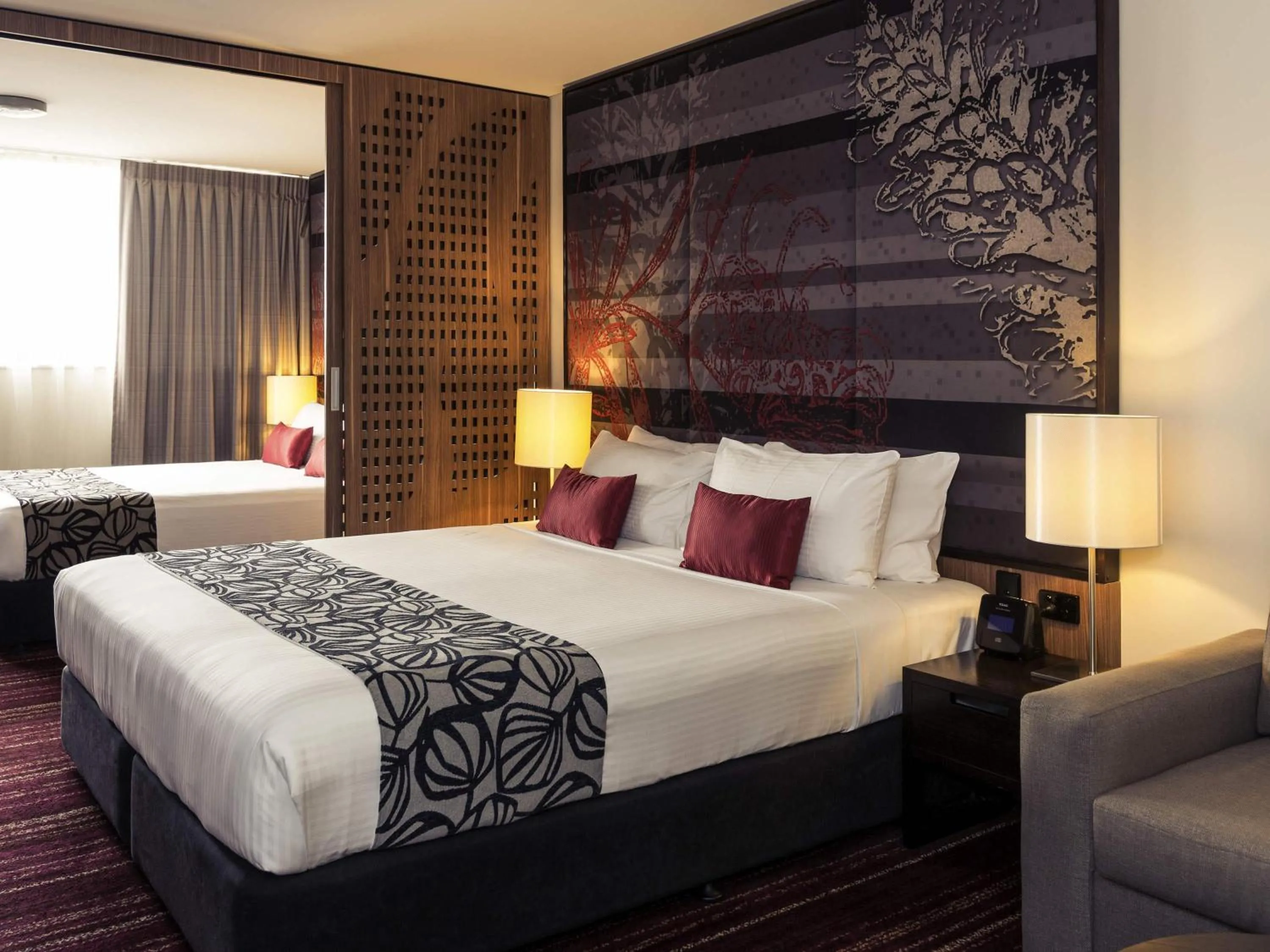 Bedroom, Bed in Mantra Gladstone