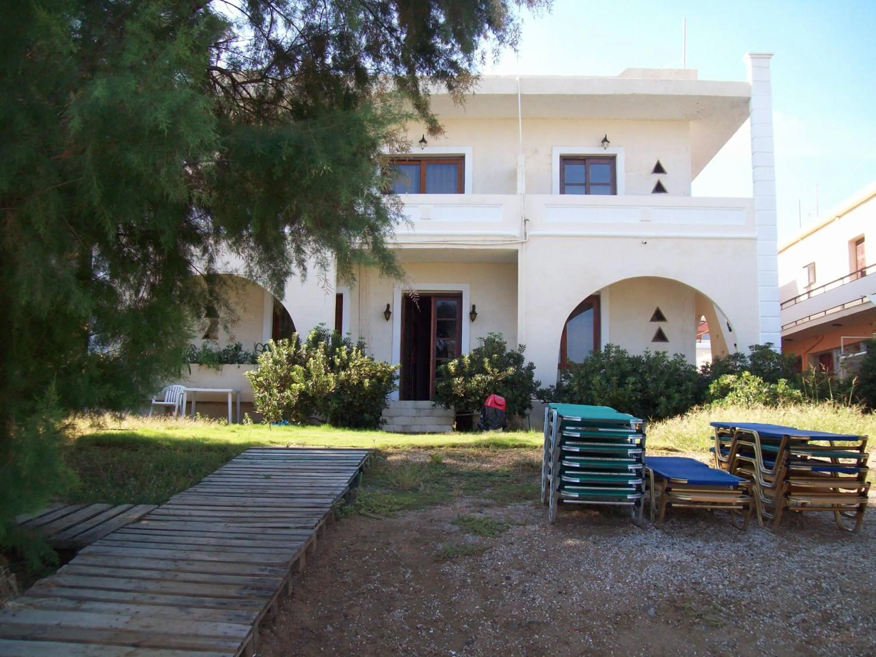Facade/entrance, Property Building in Kato Stalos Beach