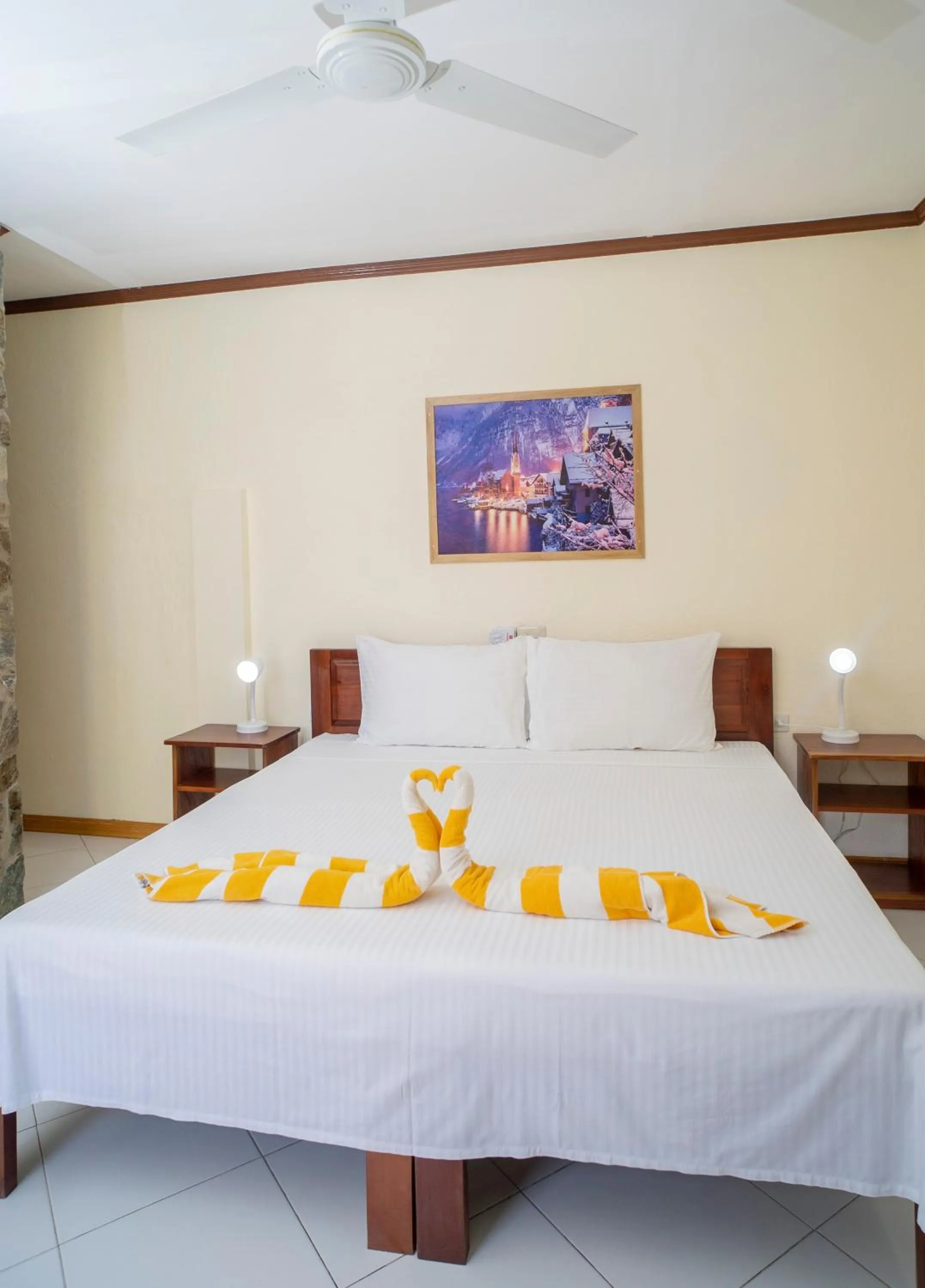 Bed in Alona Austria Resort