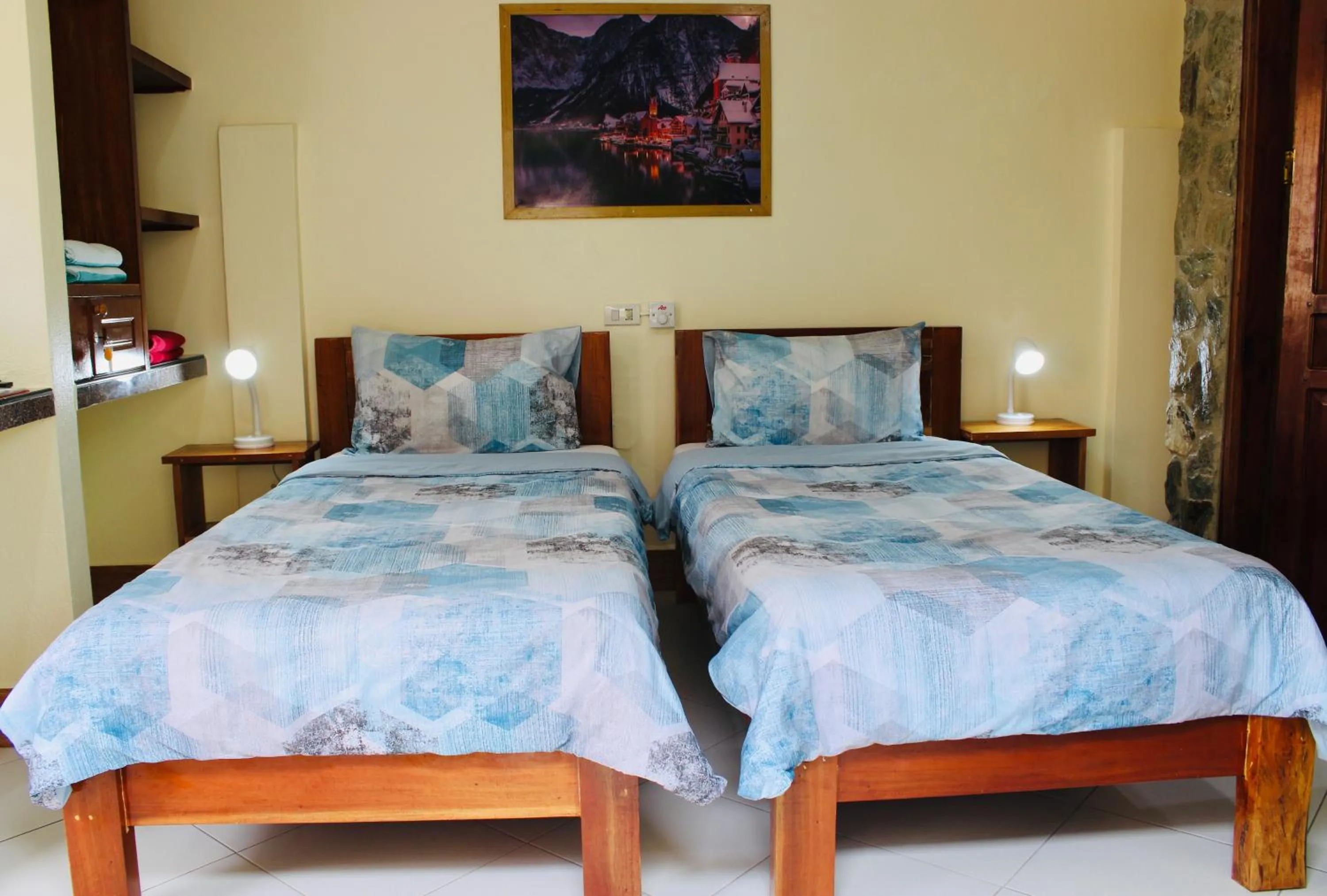 Bed in Alona Austria Resort