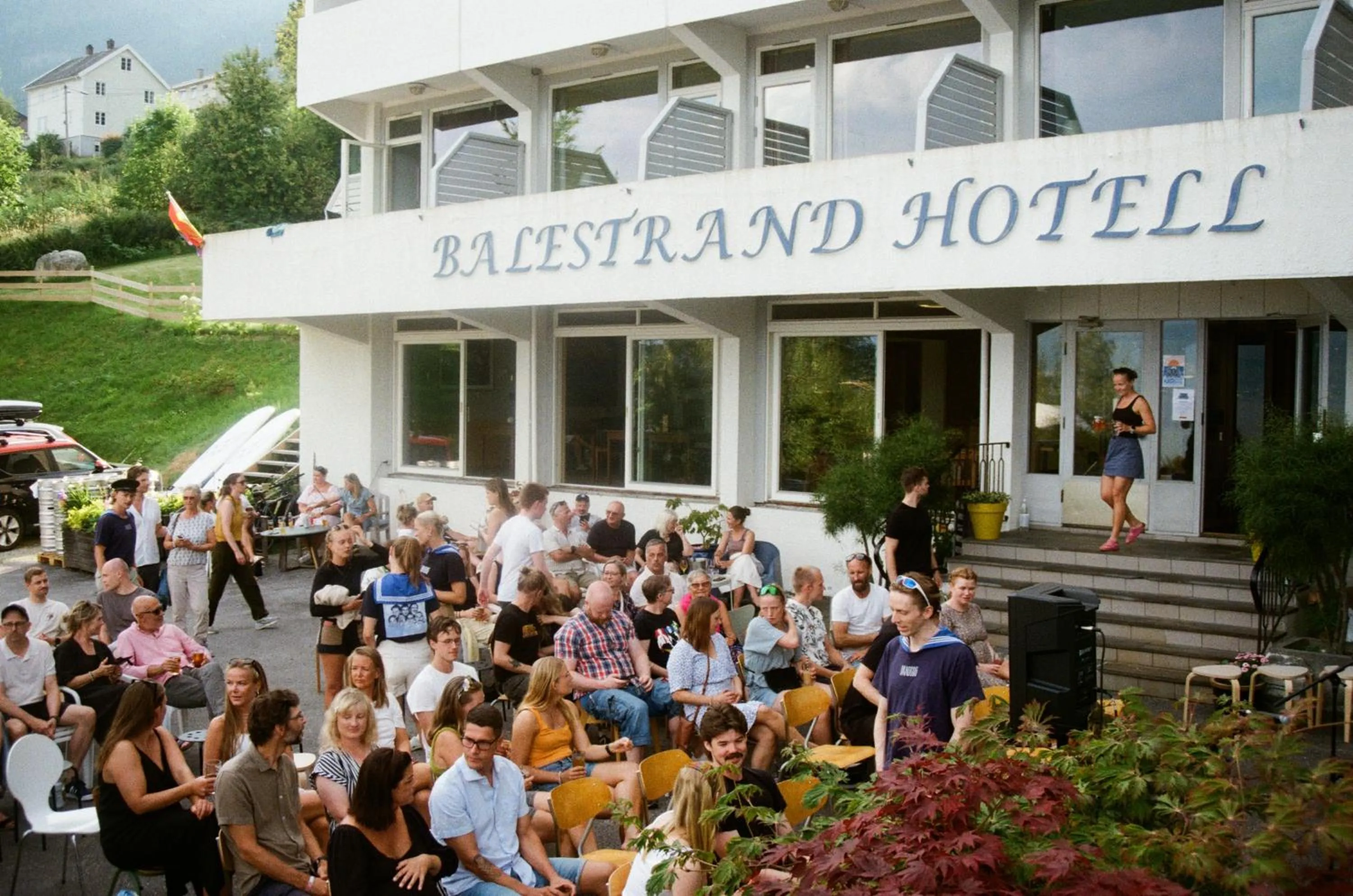 Property building in Balestrand Hotel