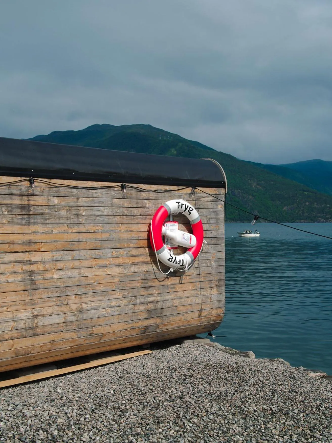 Sauna in Balestrand Hotel