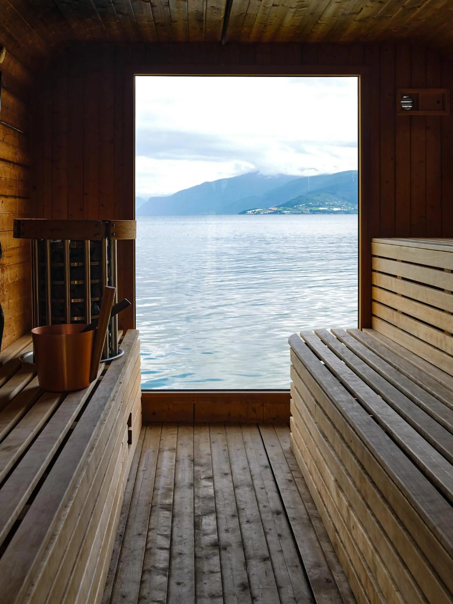 Sauna in Balestrand Hotel