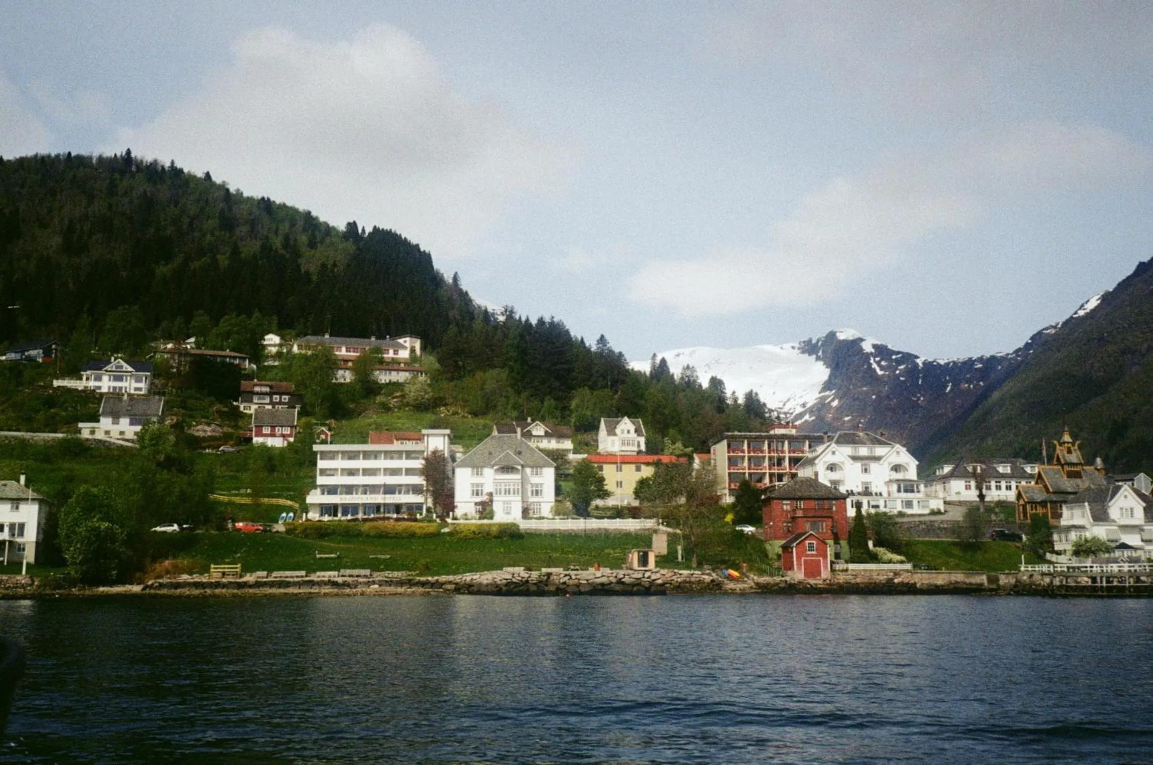 Property building in Balestrand Hotel