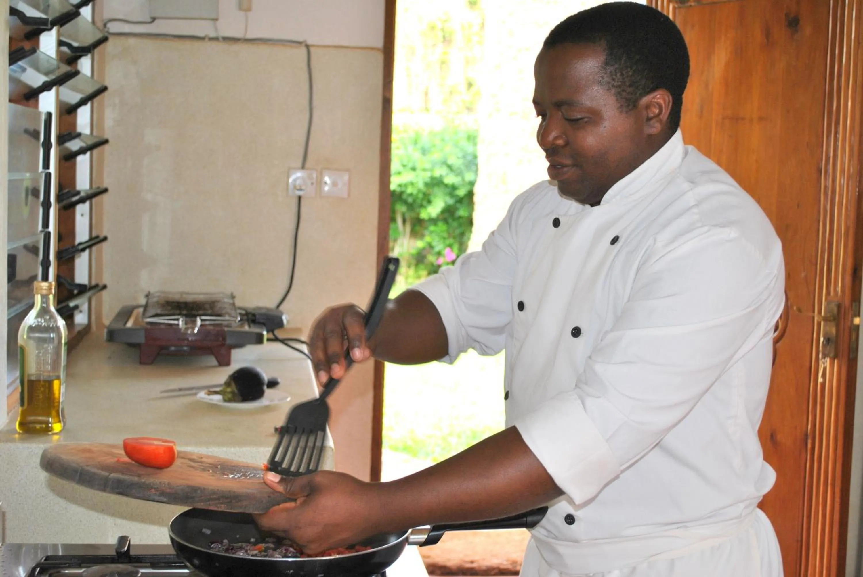 Staff in The Villa Mela, Malindi
