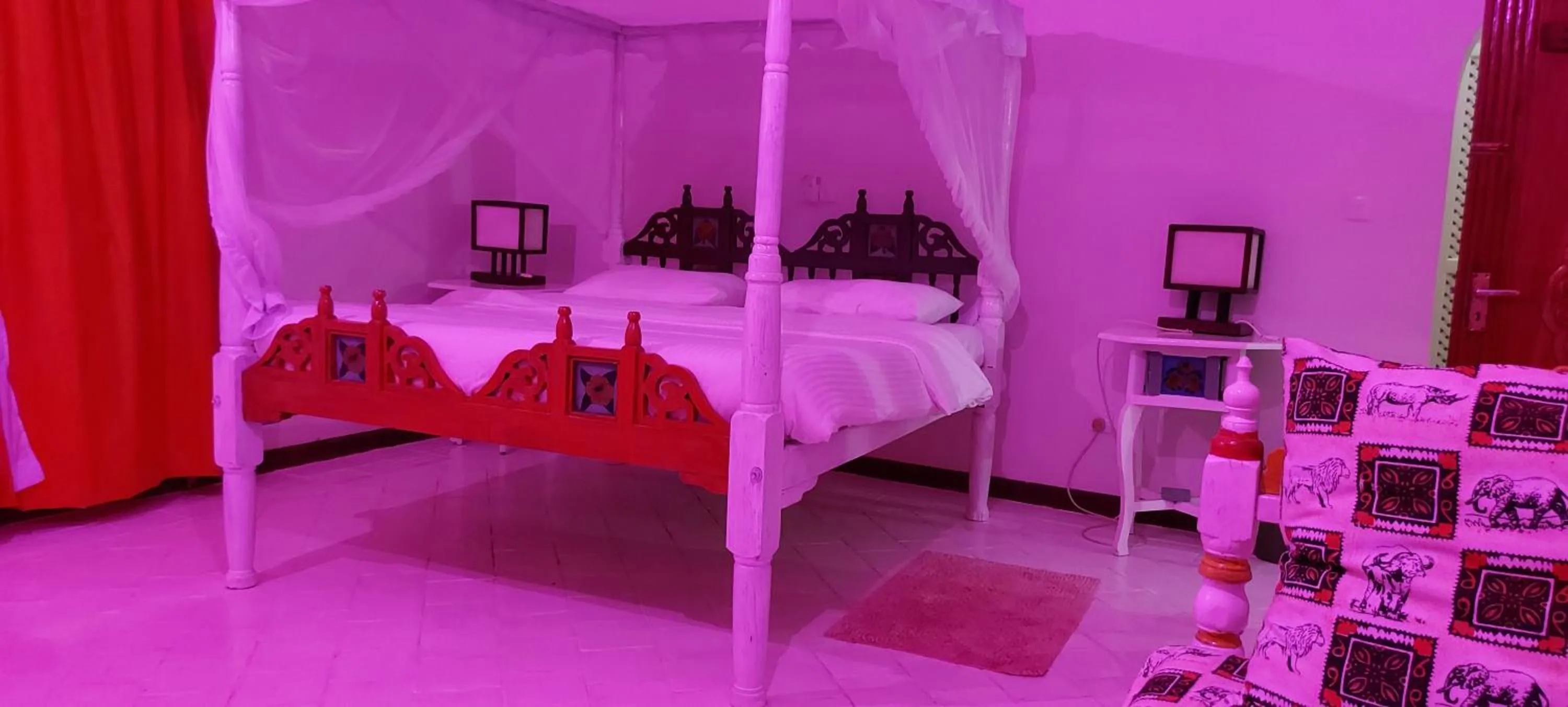 Bedroom in The Villa Mela, Malindi