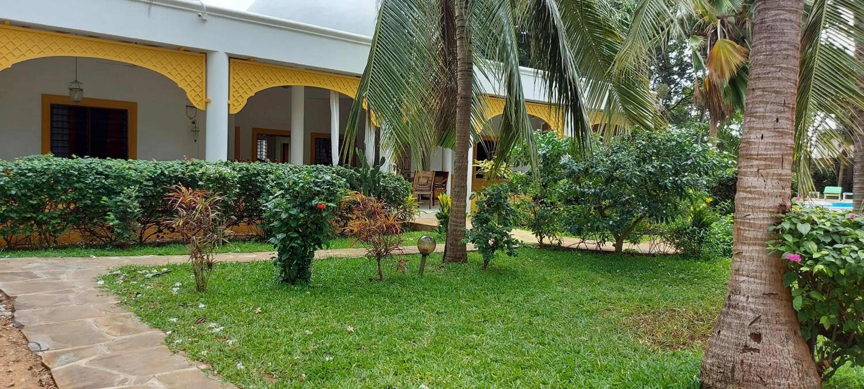 Garden in The Villa Mela, Malindi