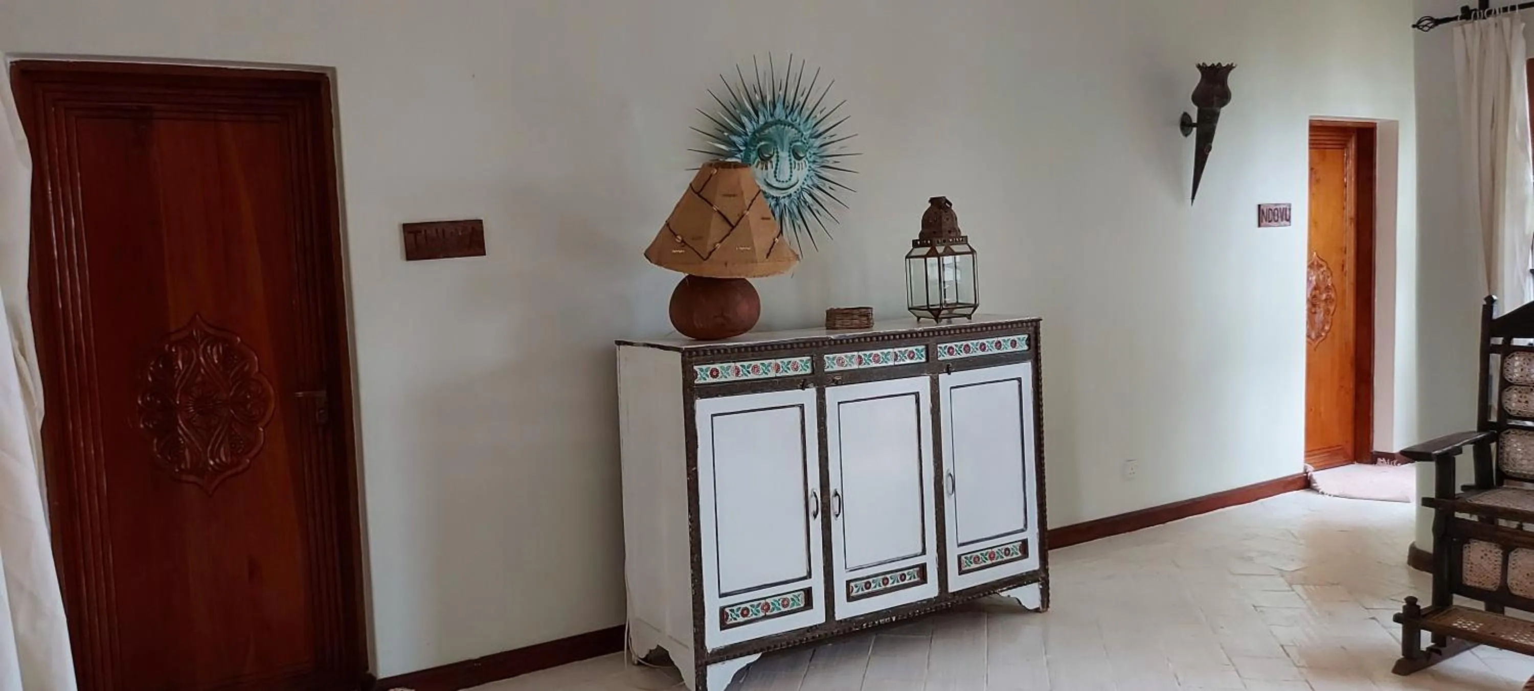 Lobby or reception in The Villa Mela, Malindi