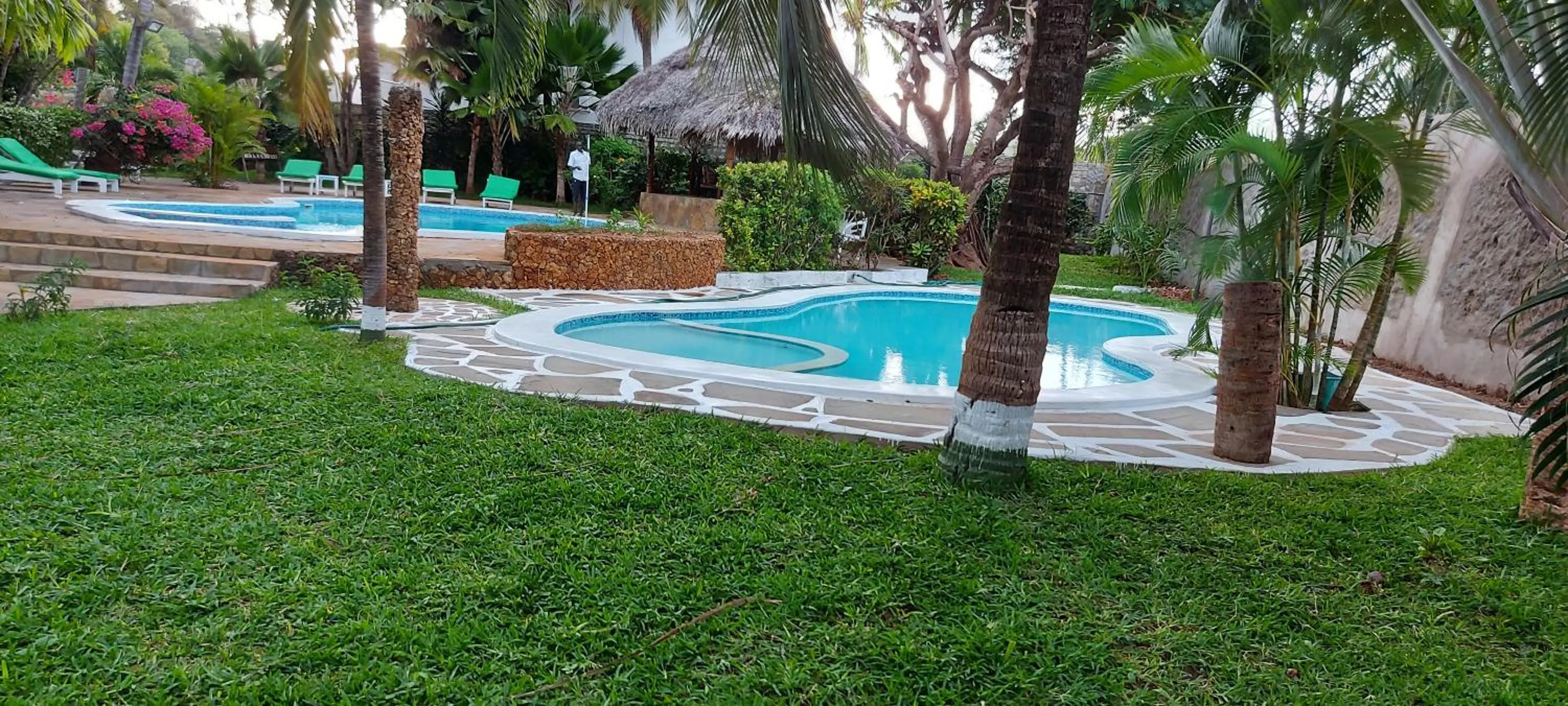 Swimming pool in The Villa Mela, Malindi