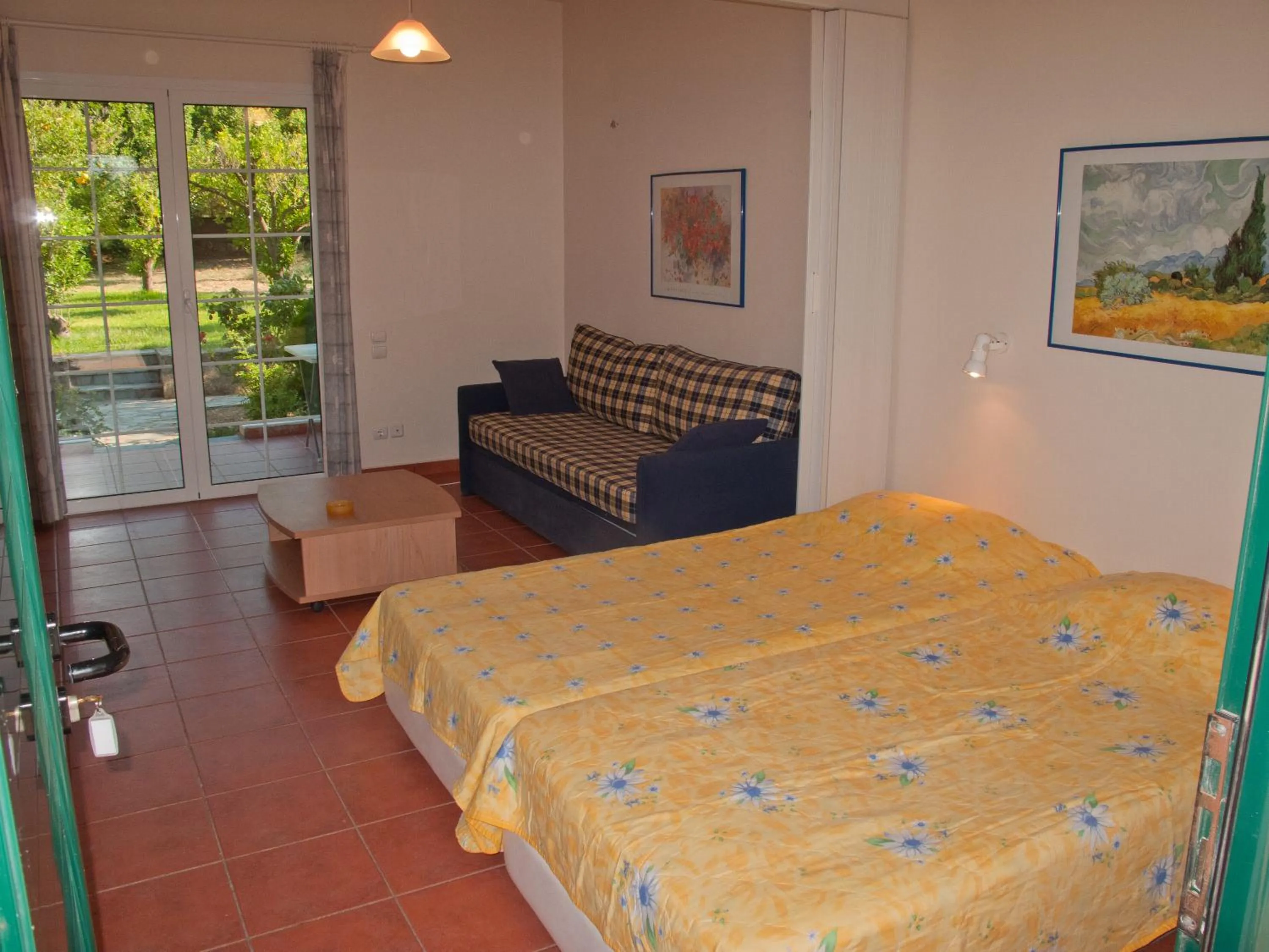 Bed in Inglessata Rose