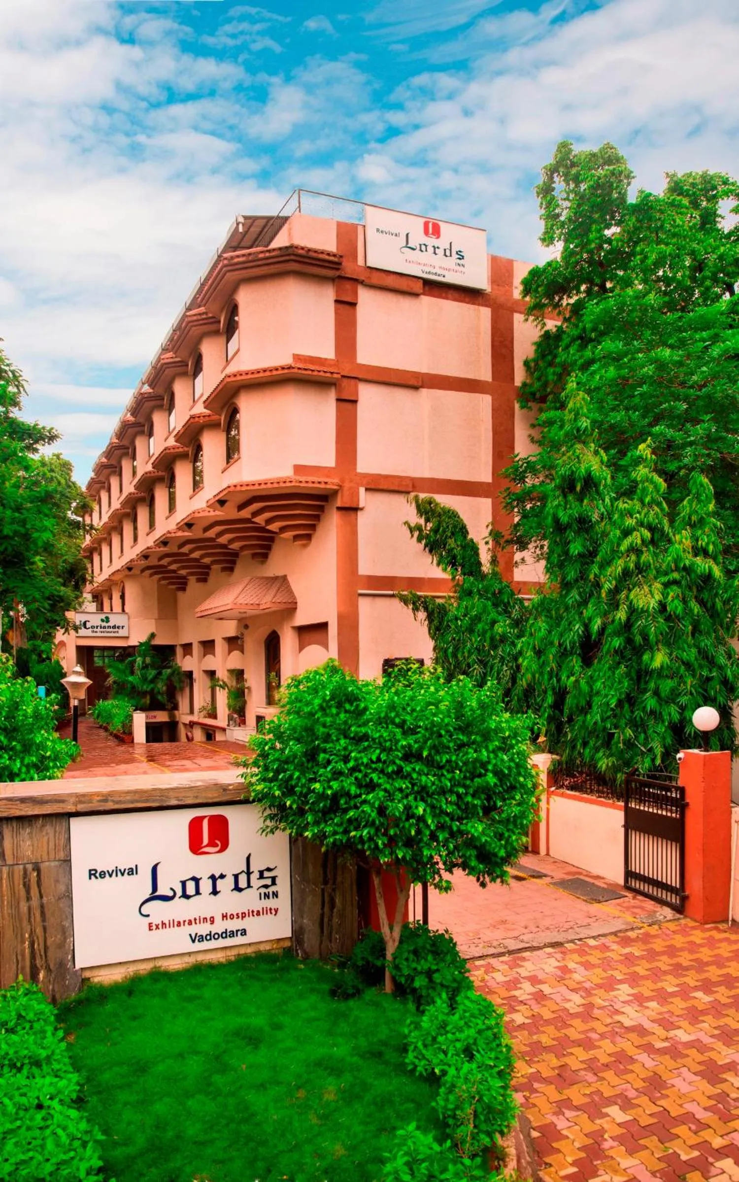 Property building in Lords Inn Vadodara