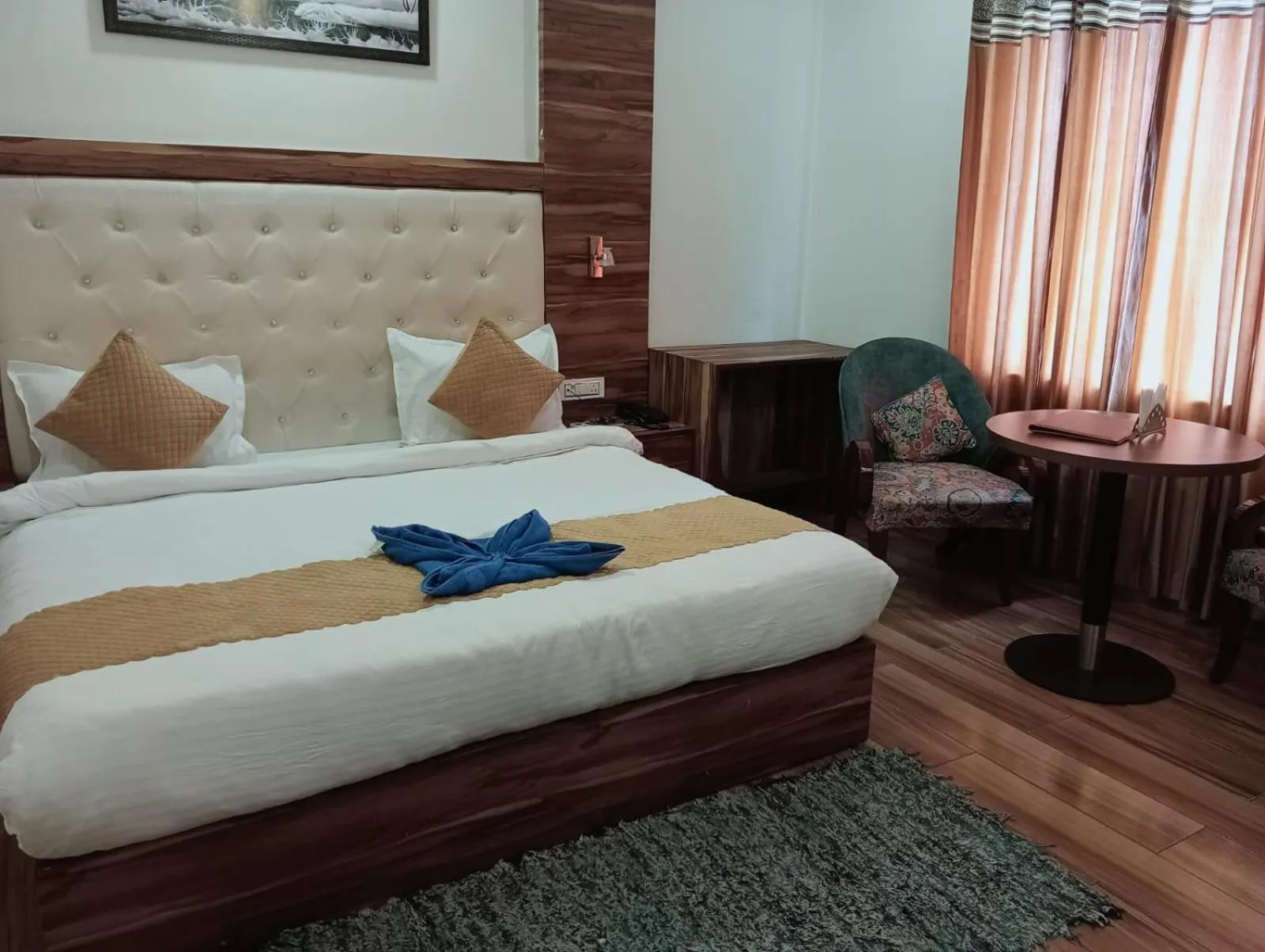 Bed in Hotel D Plaza