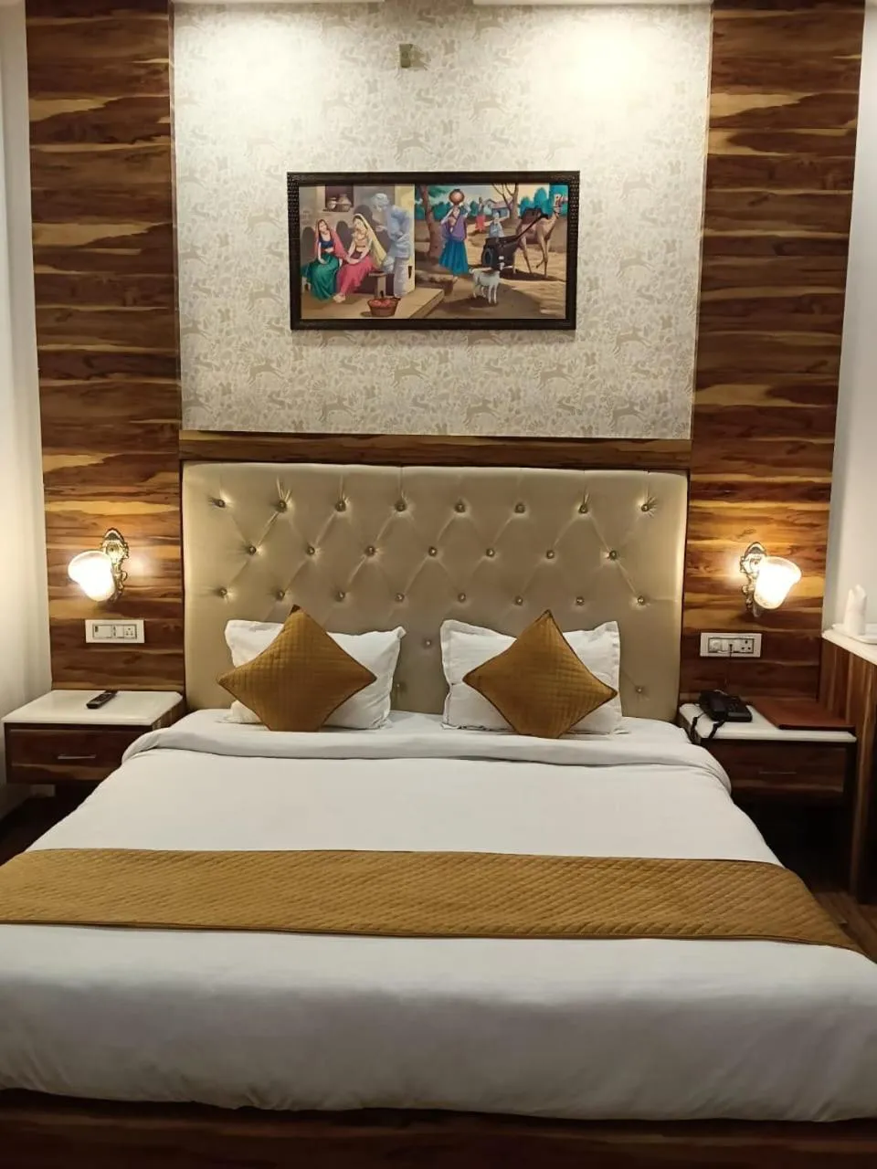 Bed in Hotel D Plaza