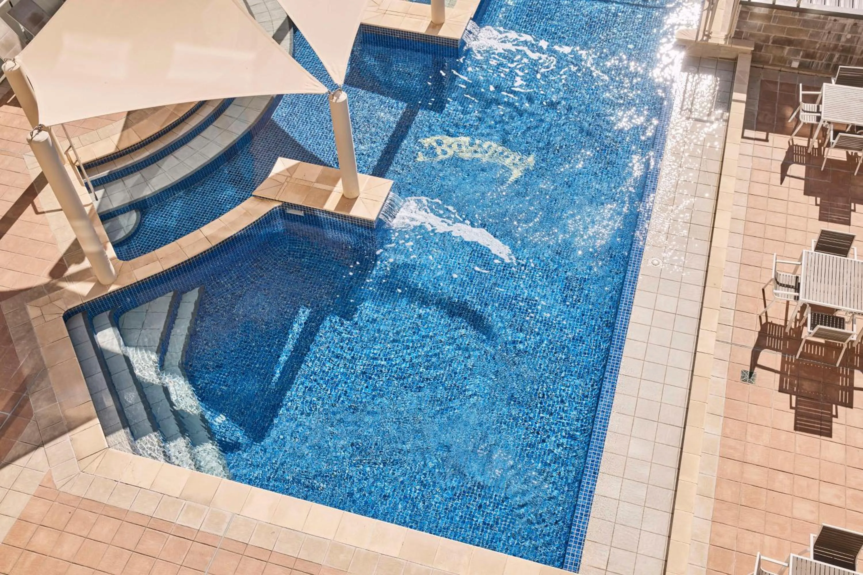 Pool view in Rydges Hotel Port Macquarie