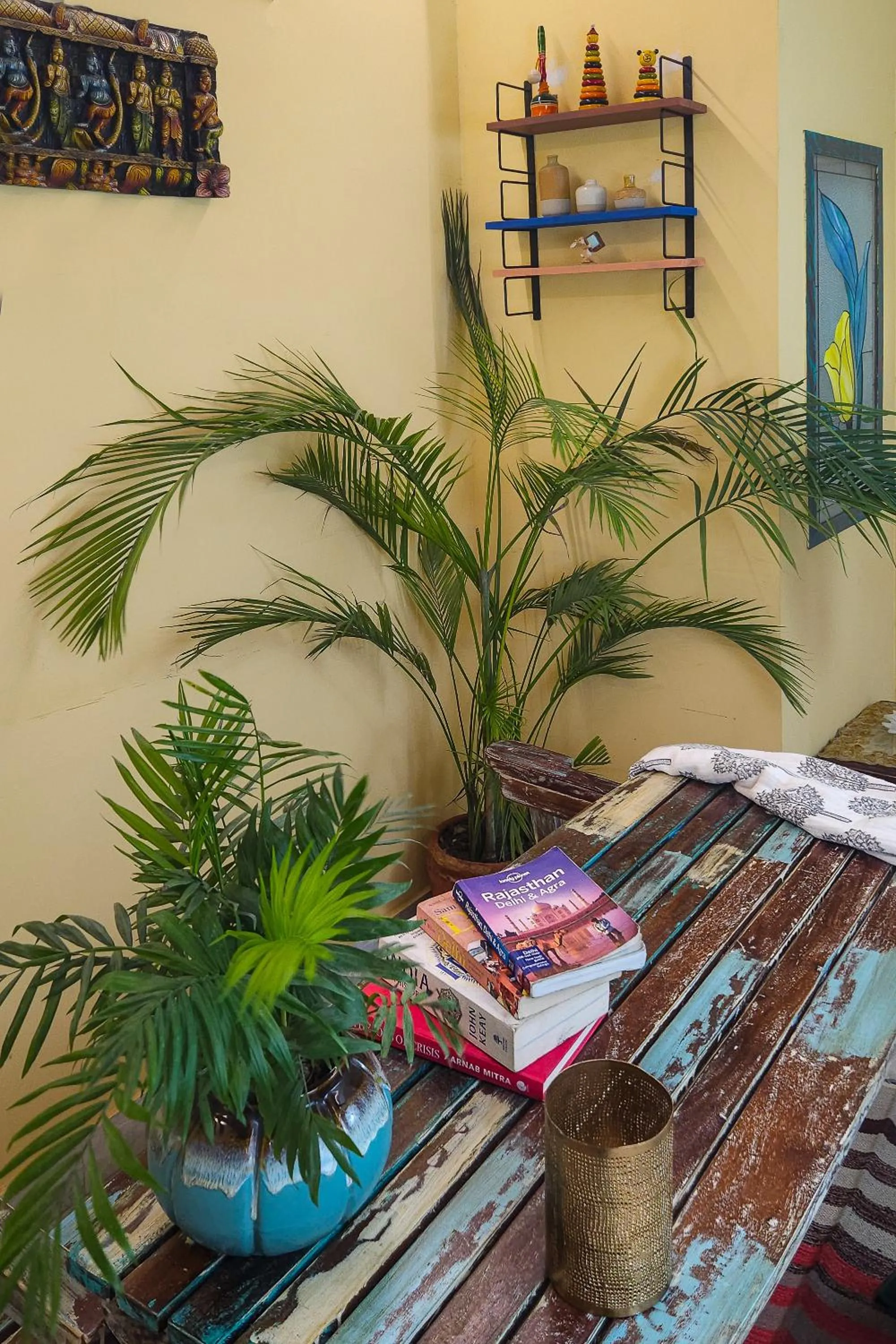 Lobby or reception in Prakash Kutir B&B