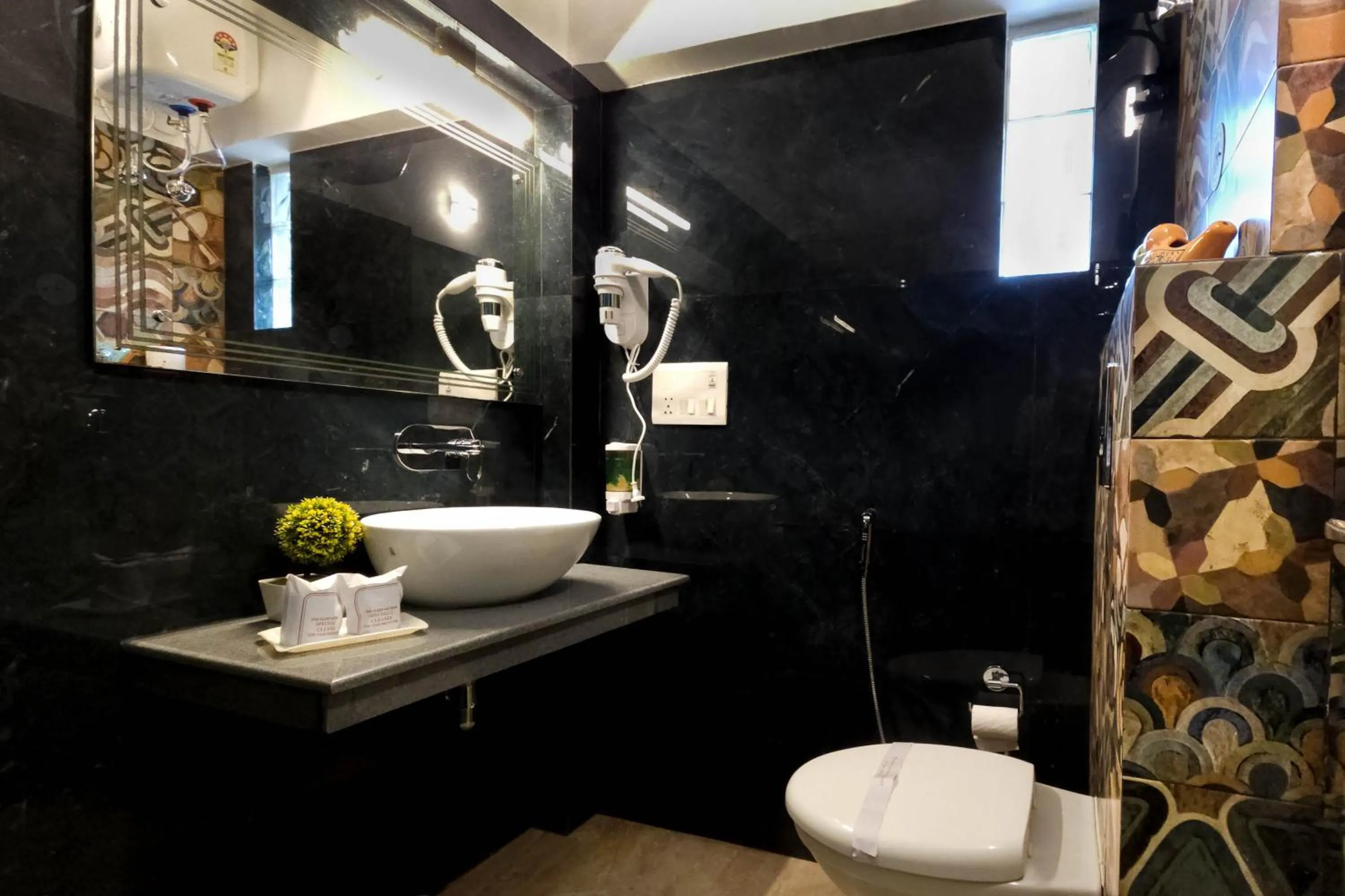 Toilet in Prakash Kutir B&B