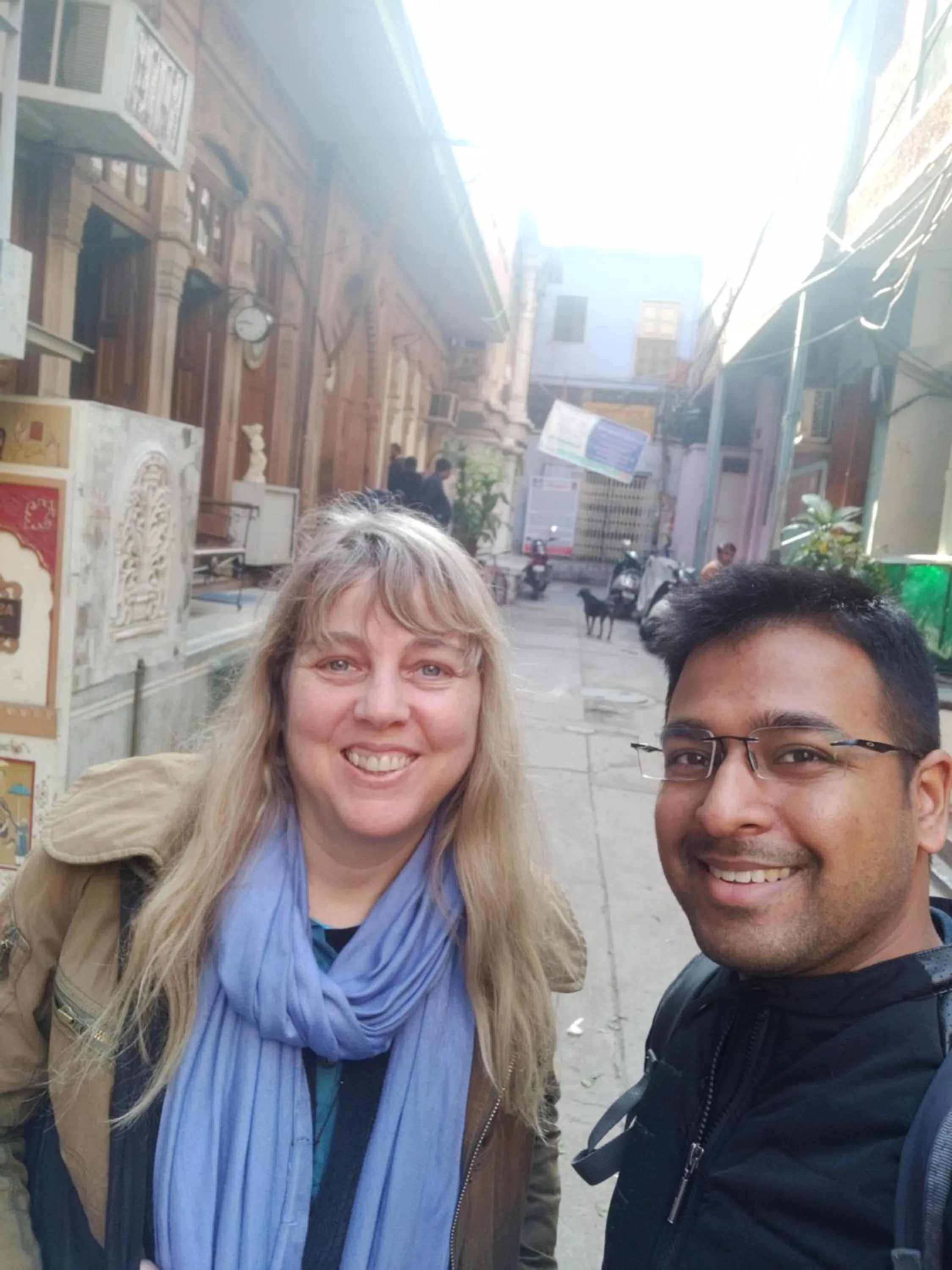 Guests in Prakash Kutir B&B