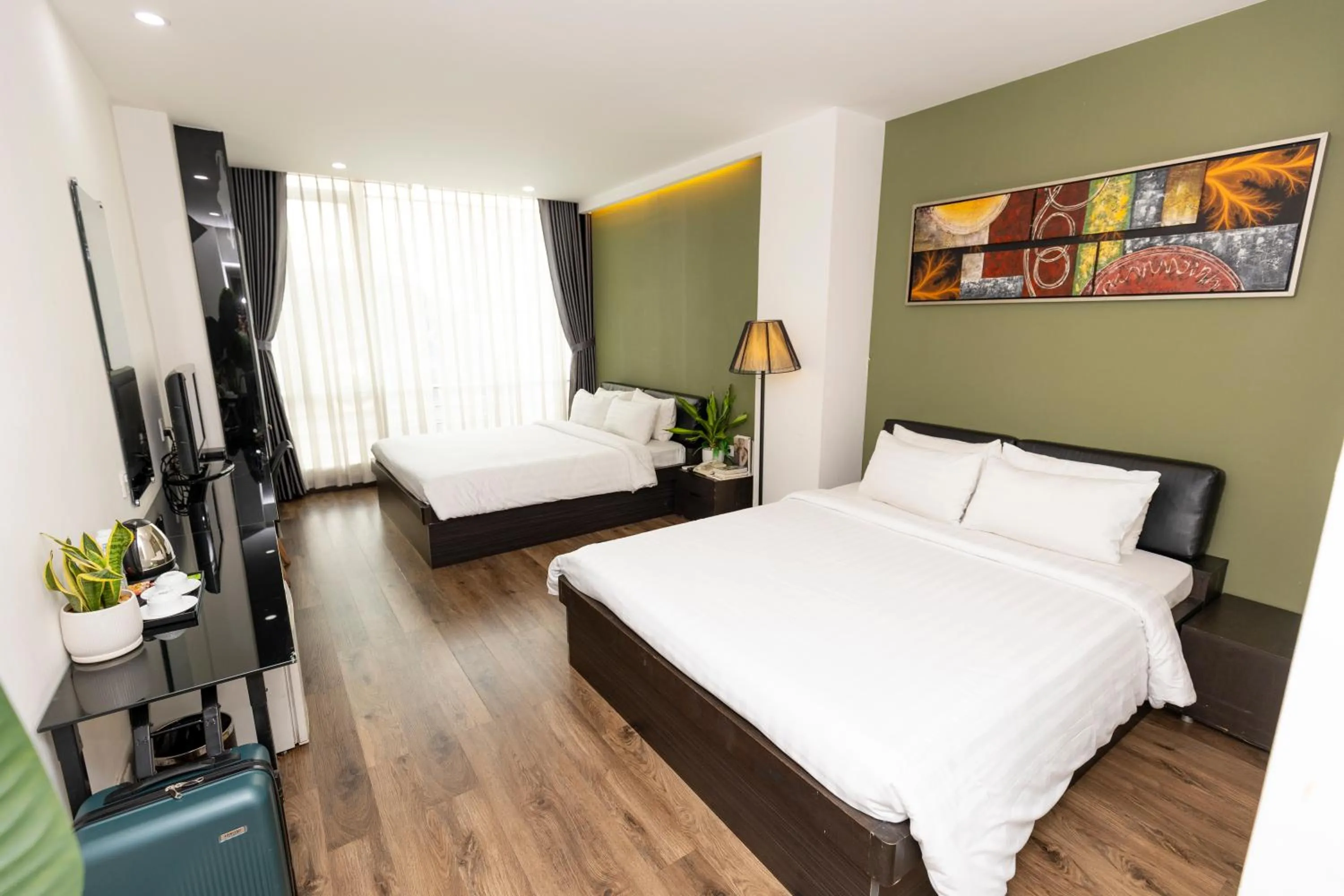 Property building, Bed in The One Premium Hotel