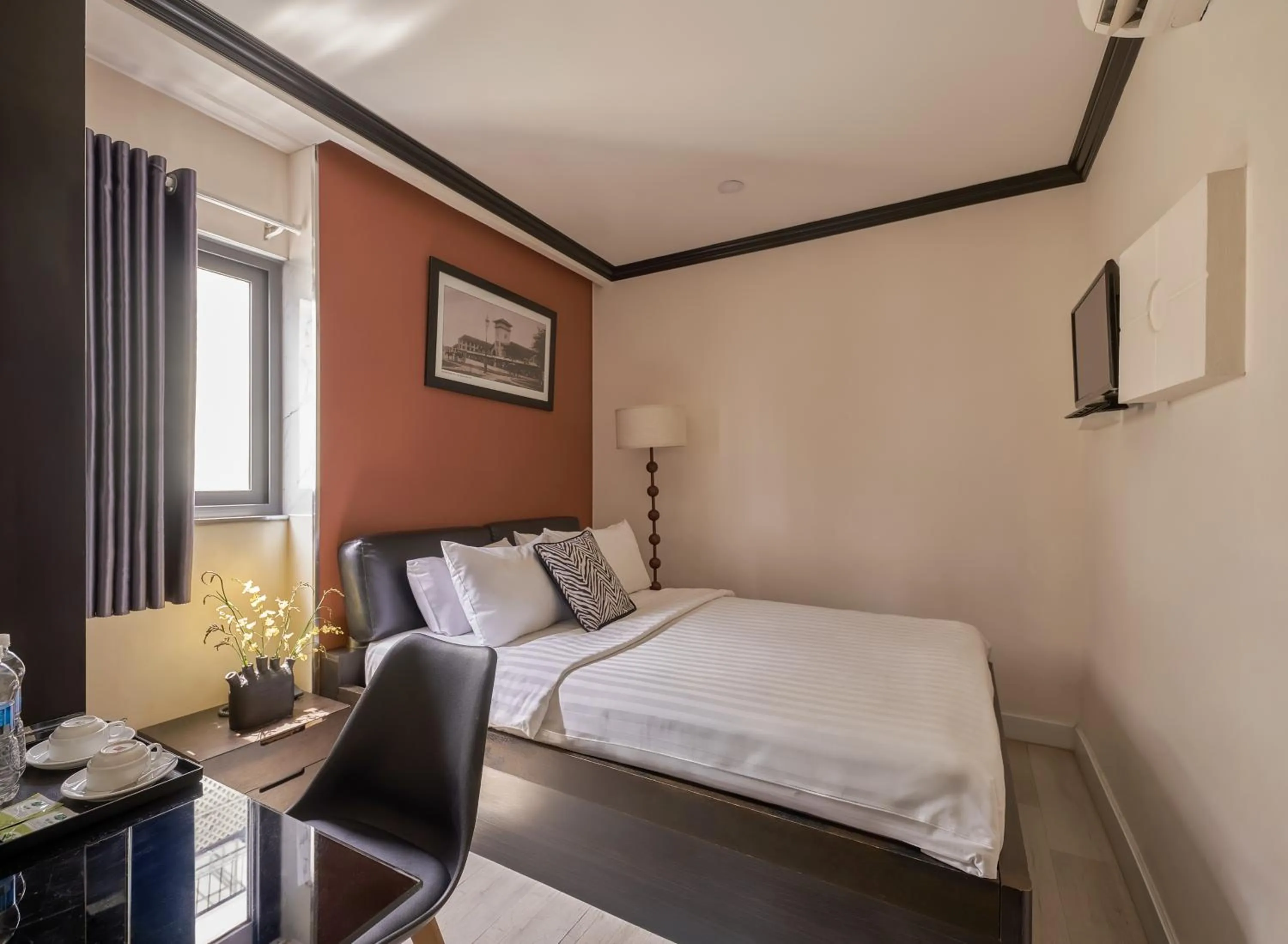 Bed in The One Premium Hotel