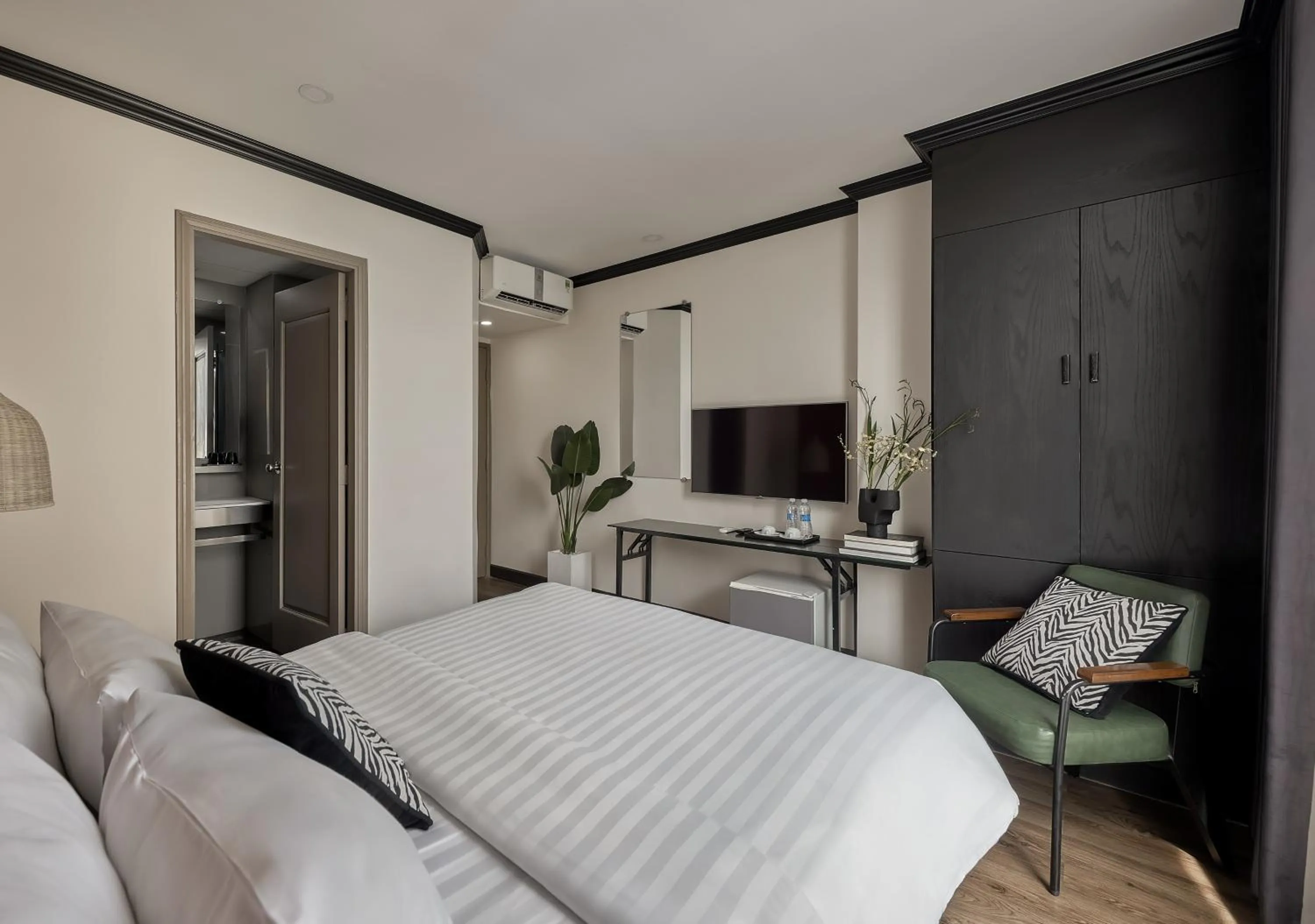 Bed in The One Premium Hotel