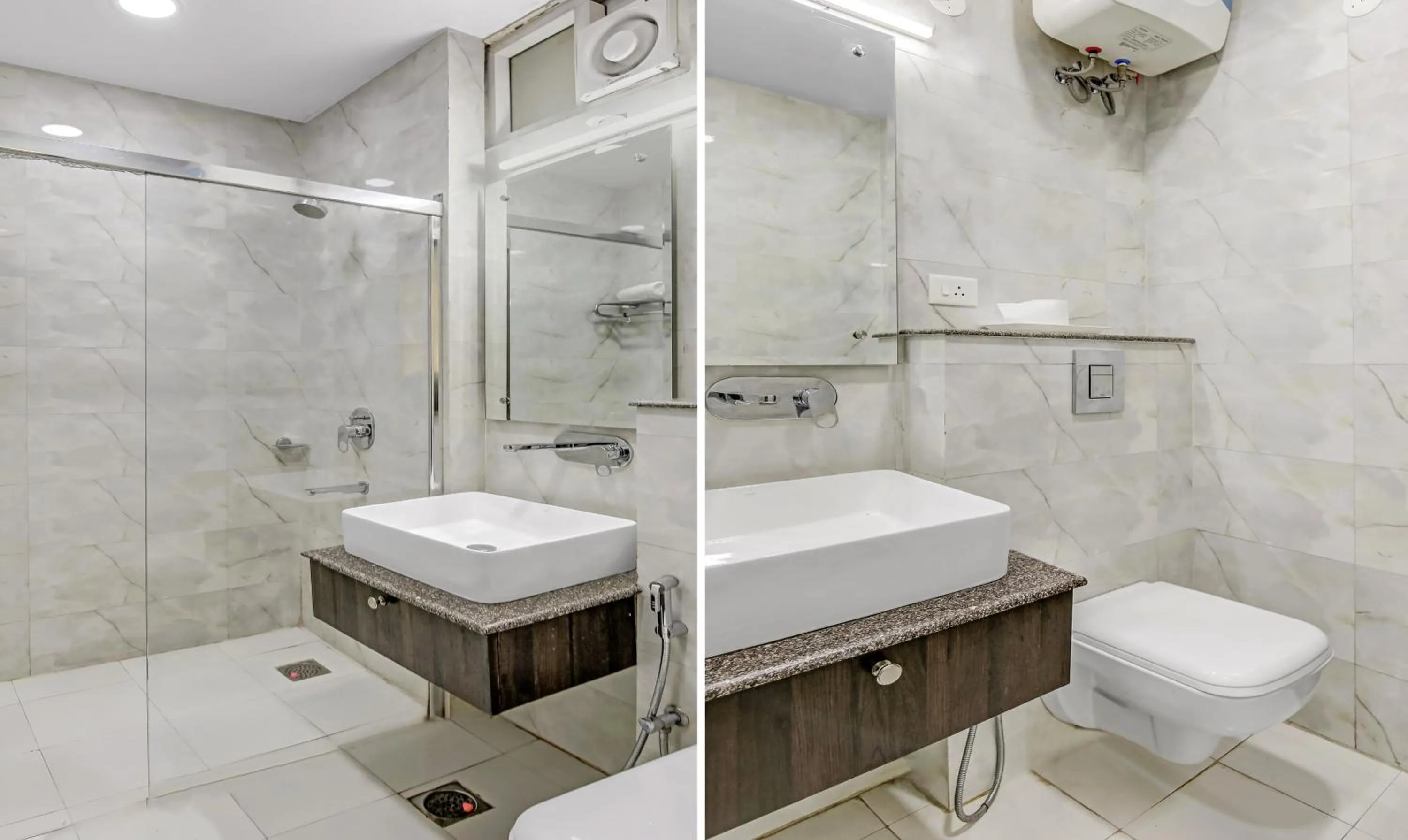 Bathroom in Treebo Sai Village Gold Souk - Sec 43