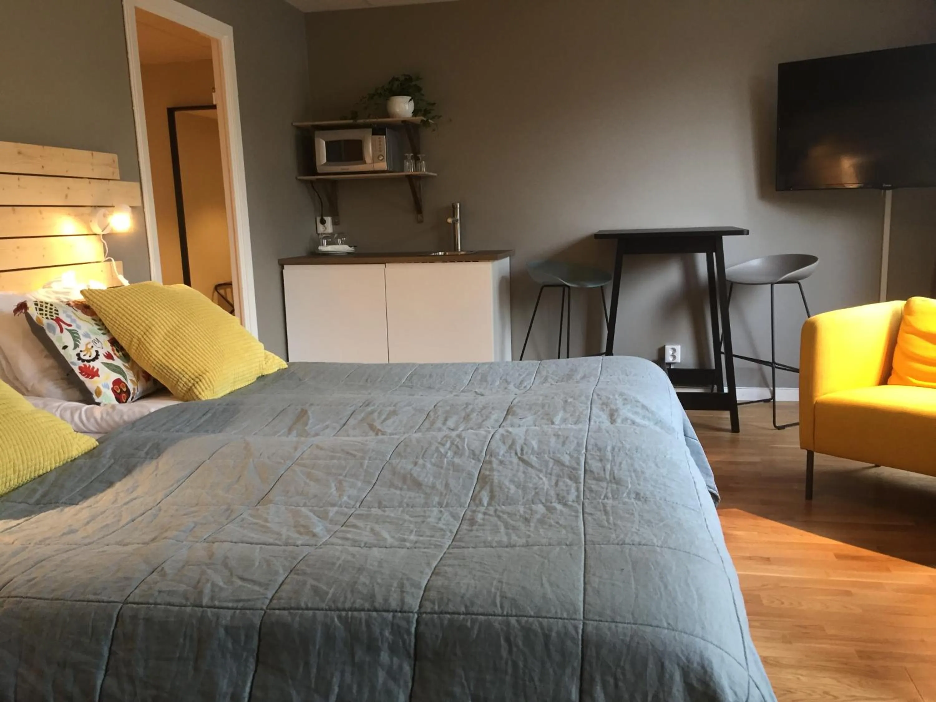 Photo of the whole room, Bed in Hotel Falun