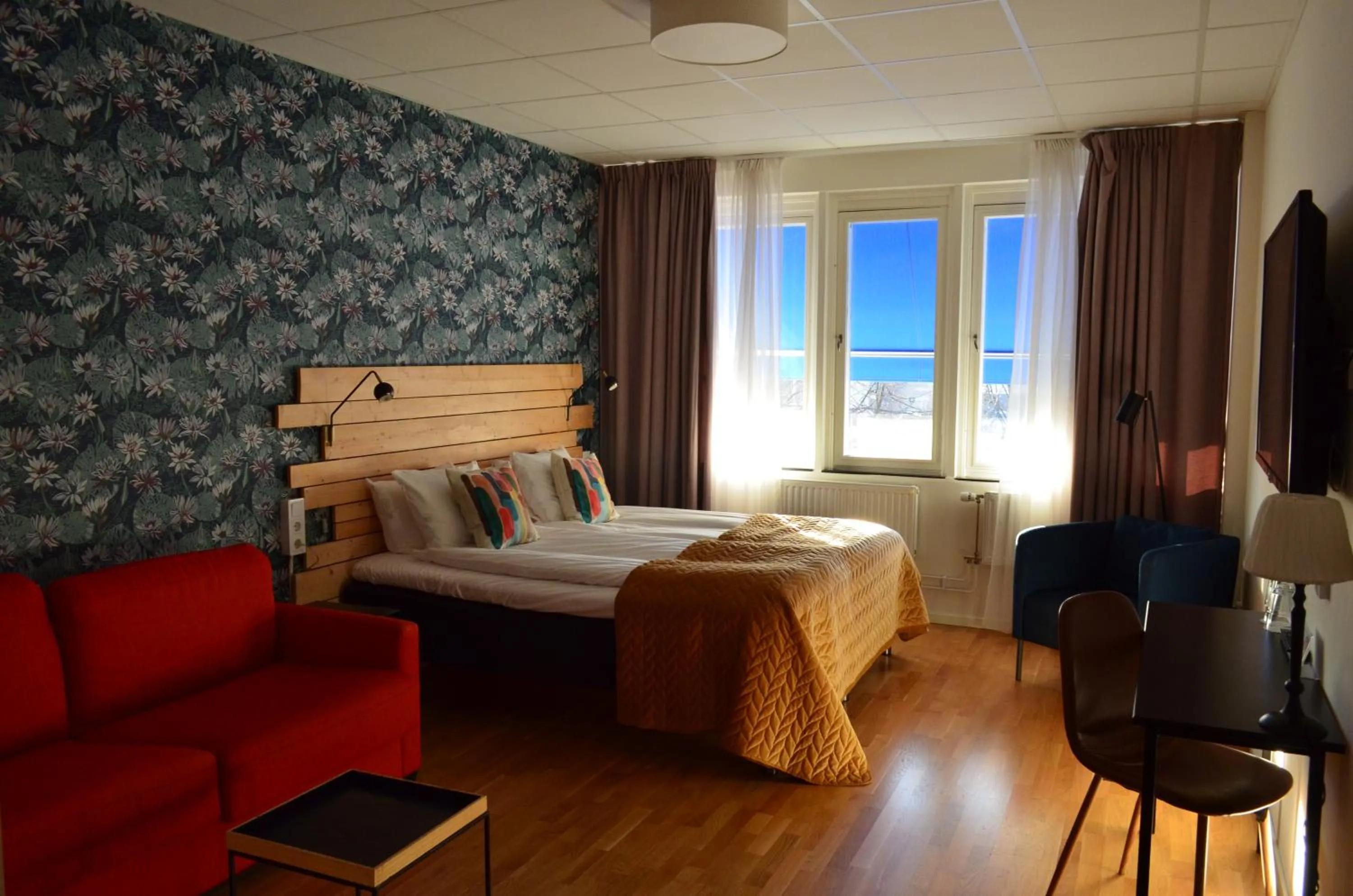 Family, Bed in Hotel Falun