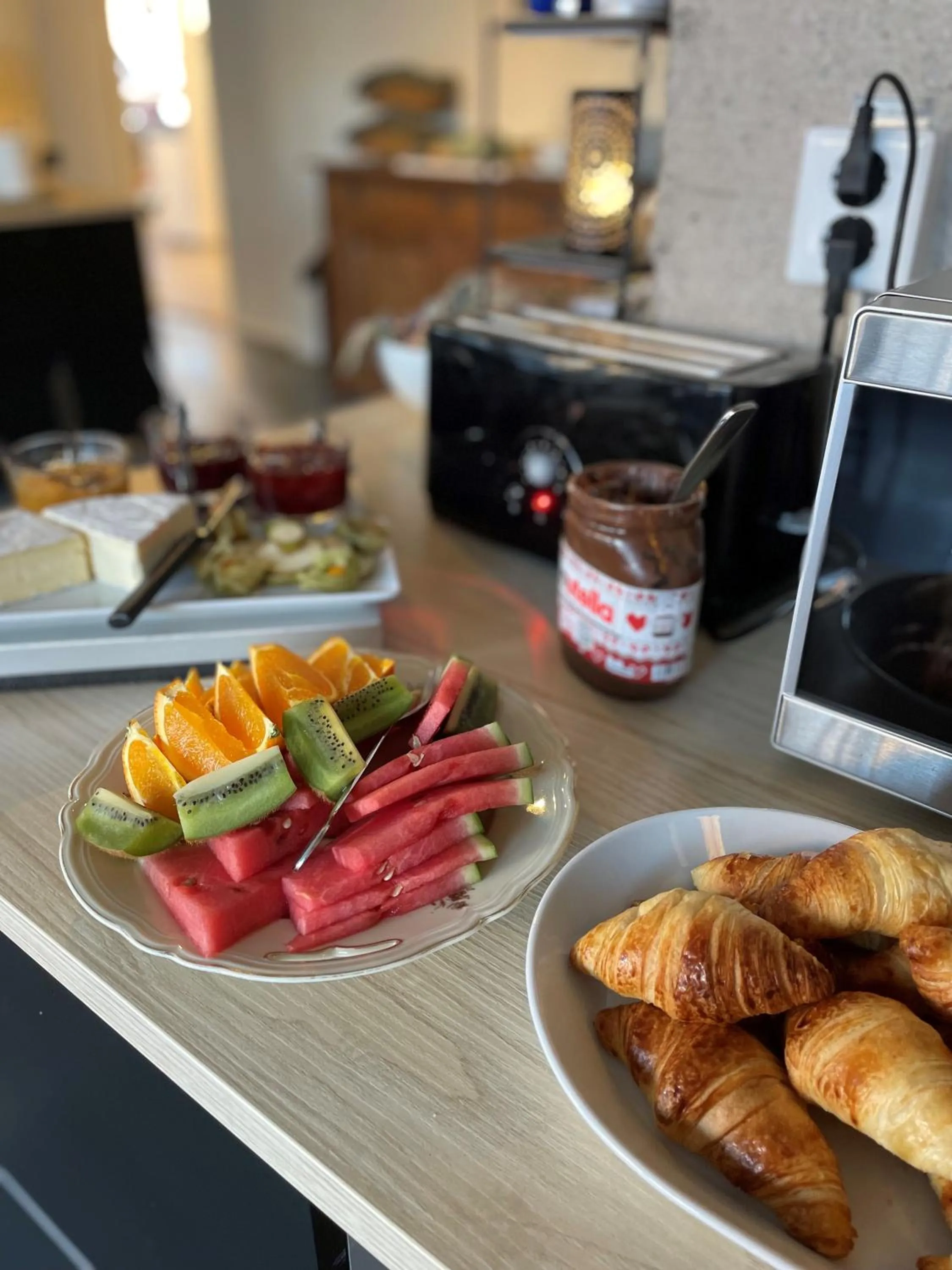 Buffet breakfast in Hotel Falun