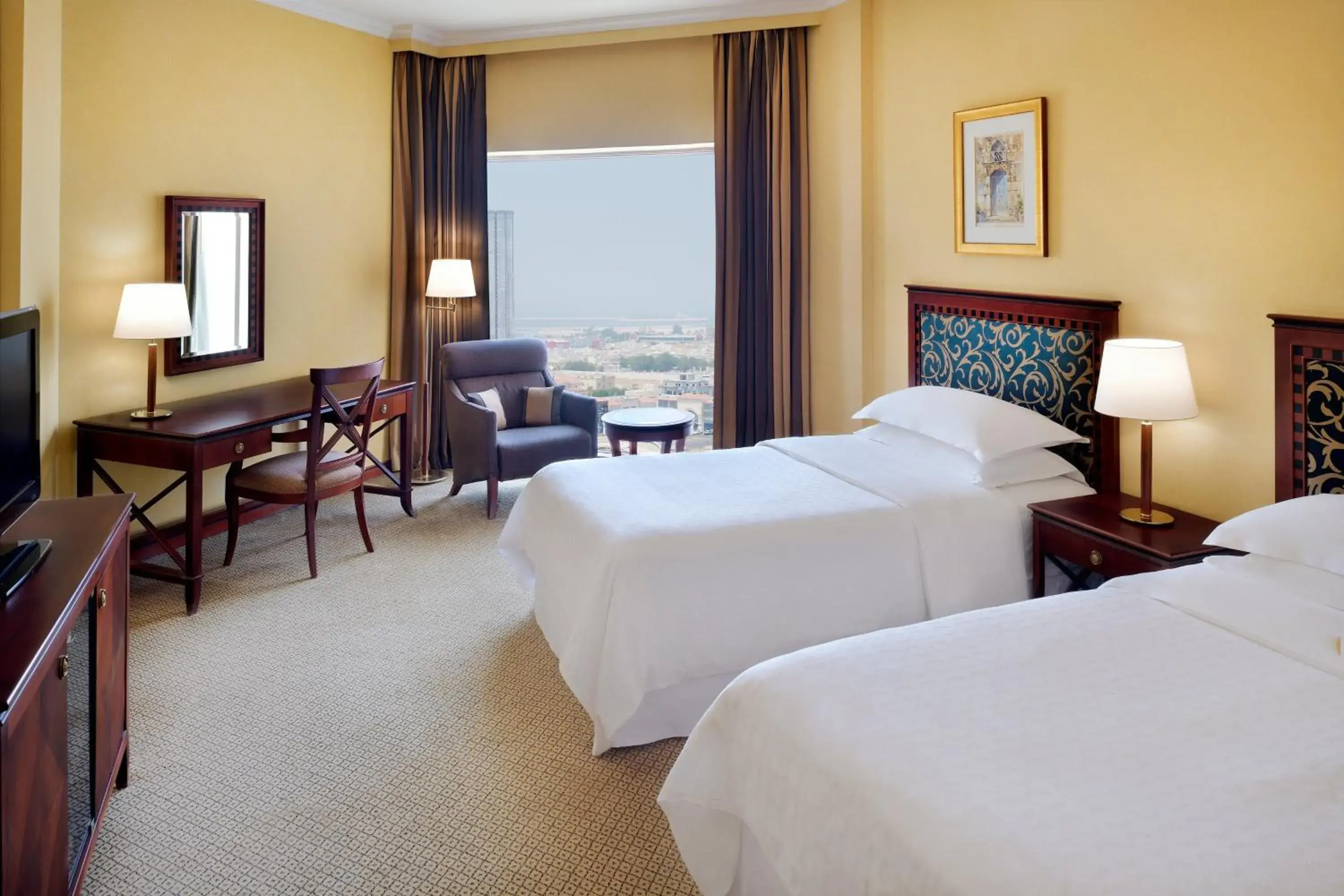Deluxe Twin beds Room, Guest room, 2 Twin/Single Bed(s) in Sheraton Dammam Hotel & Convention Centre Deluxe Twin beds Room, Guest room, 2 Twin/Single Bed(s) in Sheraton Dammam Hotel & Convention Centre