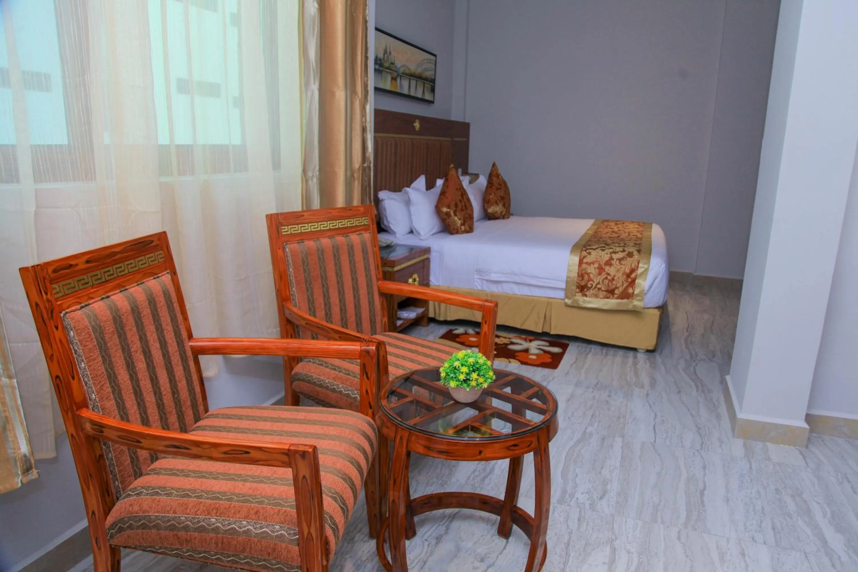 Bed in Tiffany Diamond Hotels LTD - Makunganya