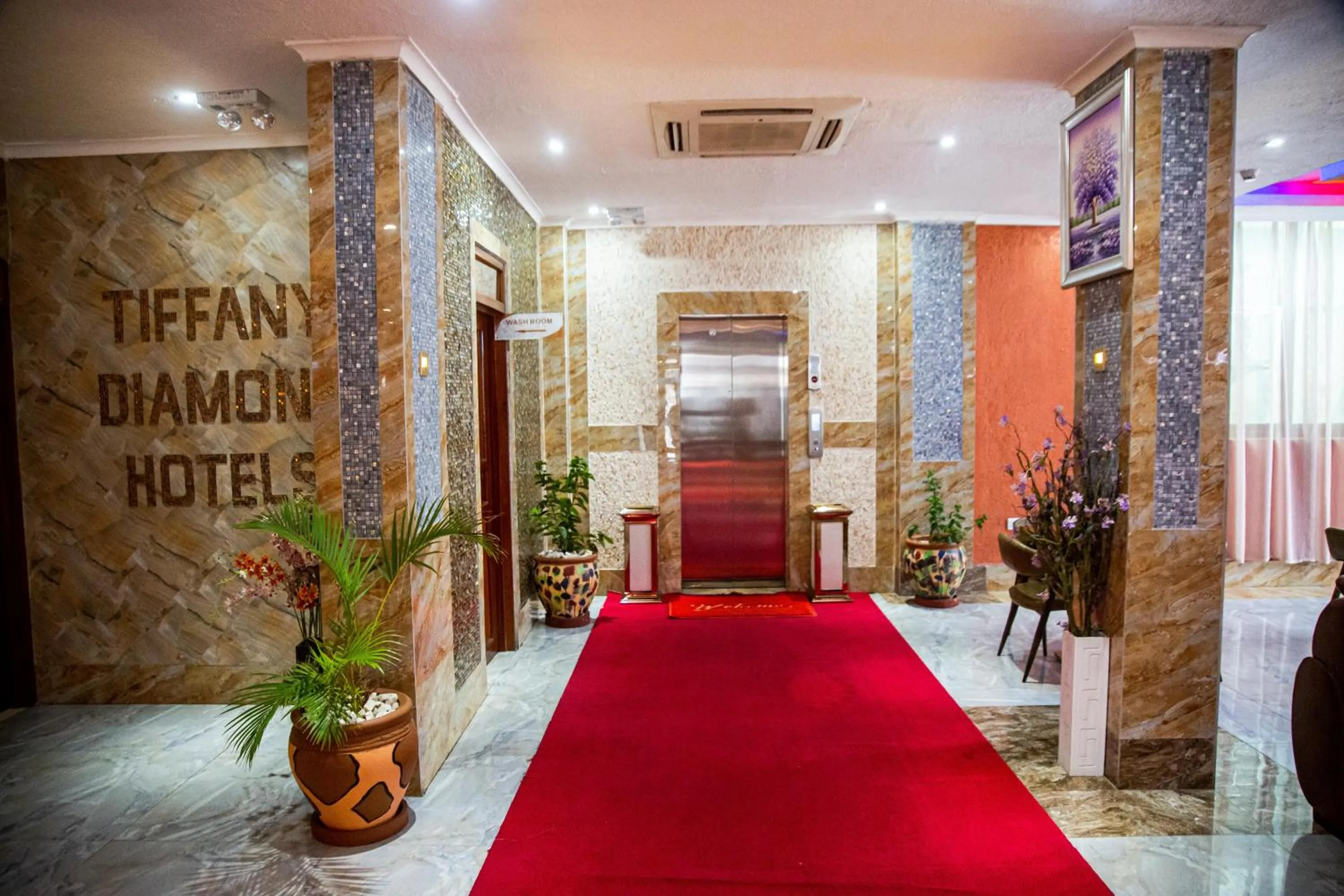 Lobby or reception in Tiffany Diamond Hotels LTD - Makunganya