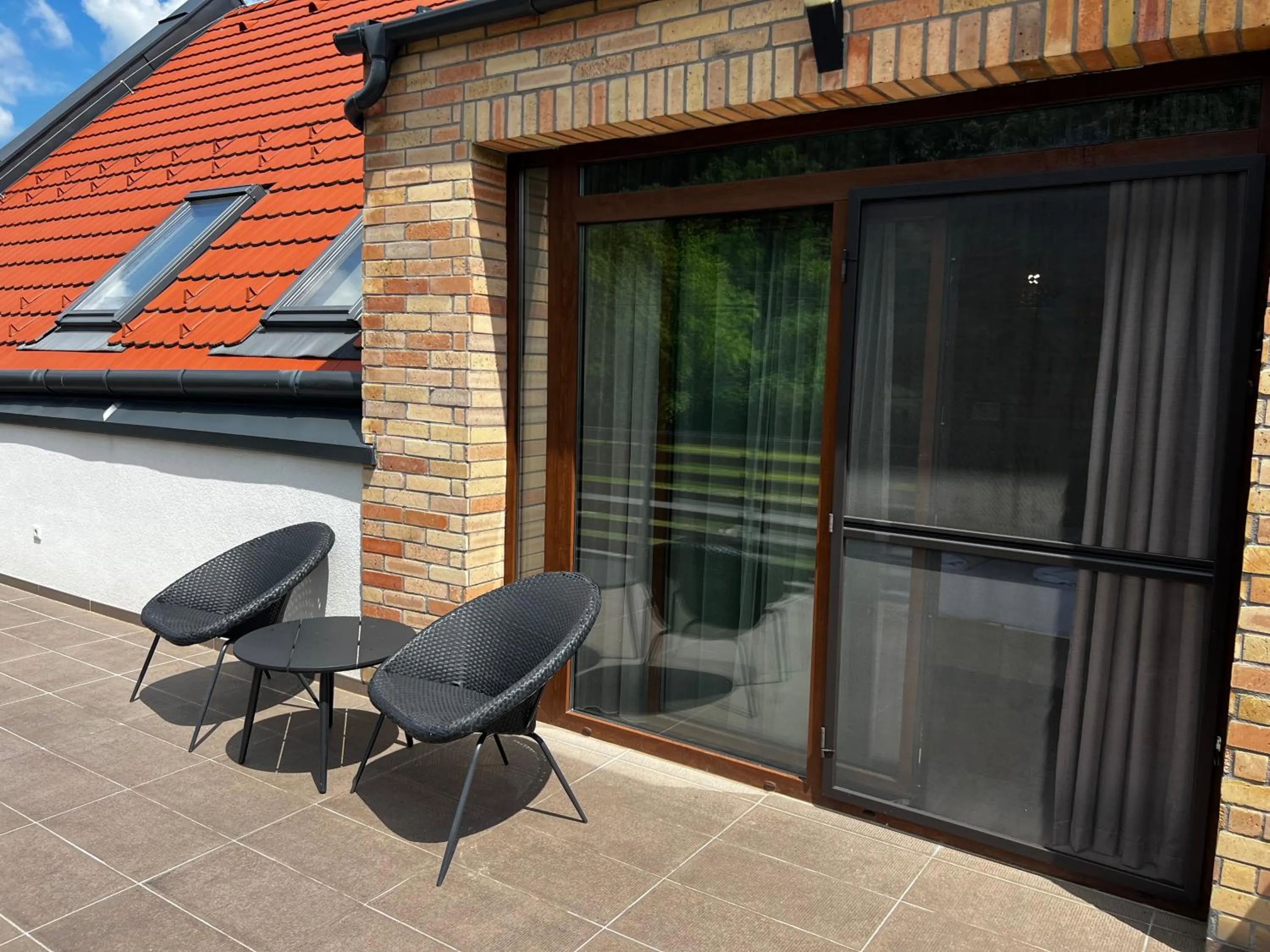 Balcony/Terrace in Dreko Panzió & Borbisztró
