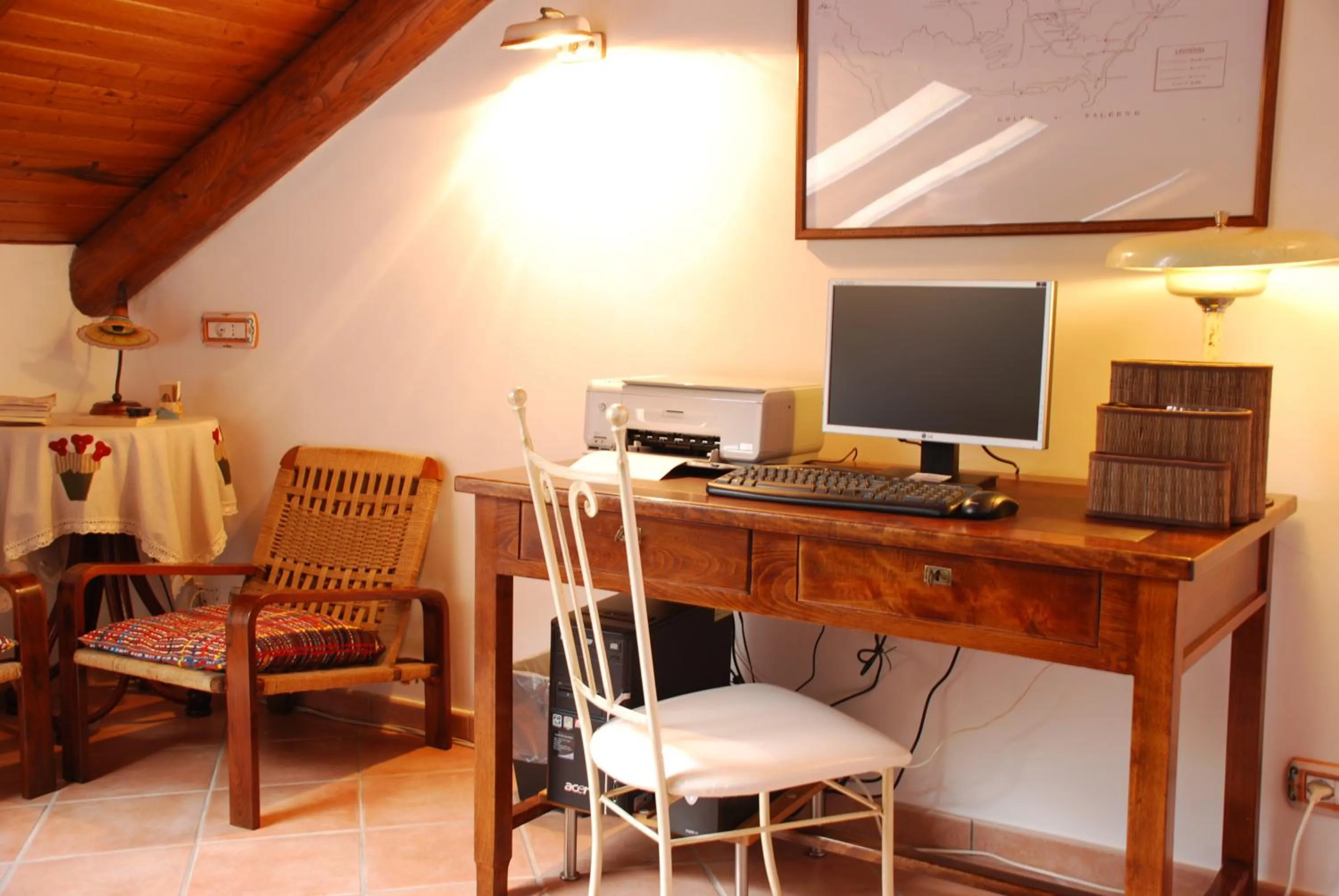 Living room in B&B Beata Solitudo