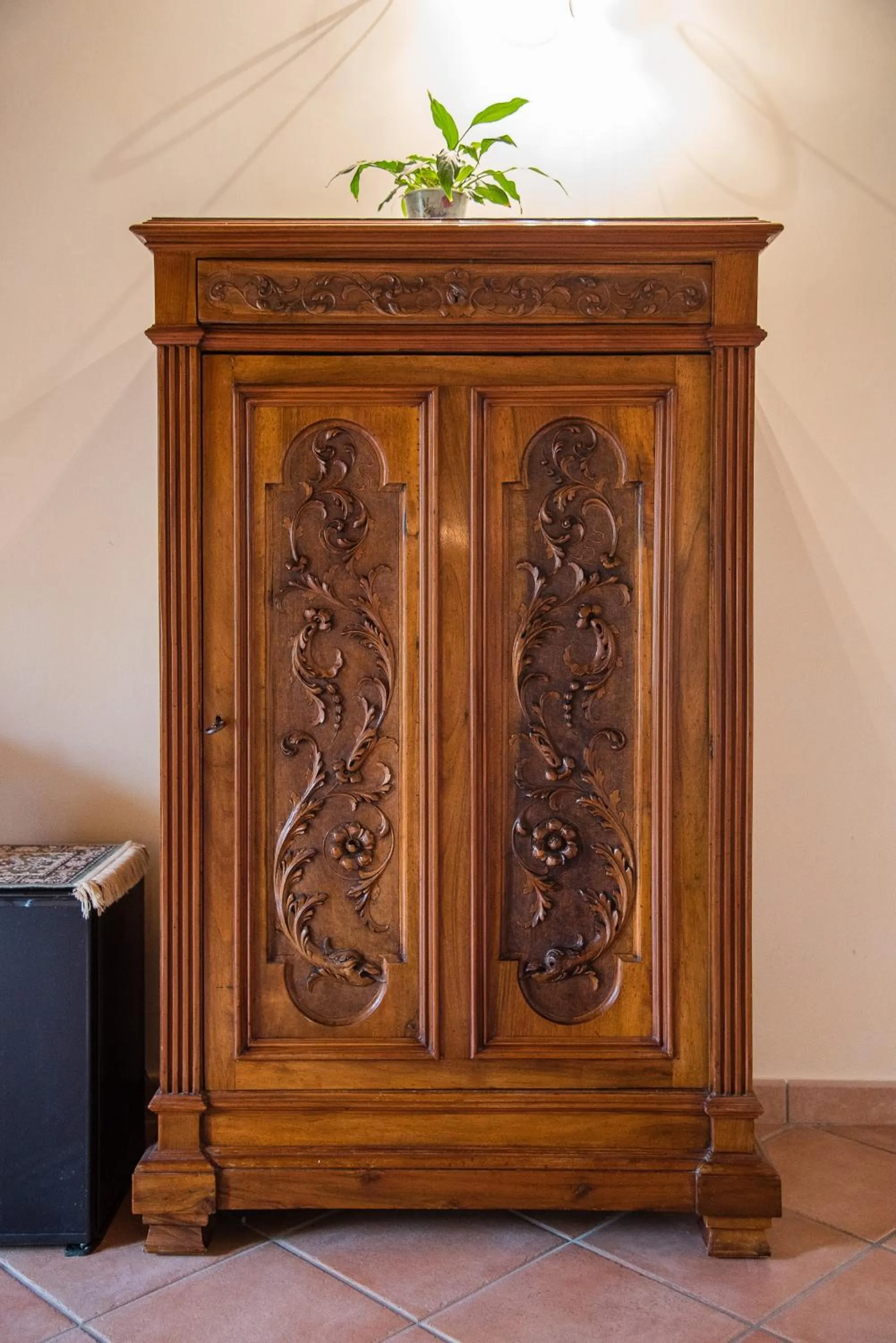 Decorative detail in B&B Beata Solitudo