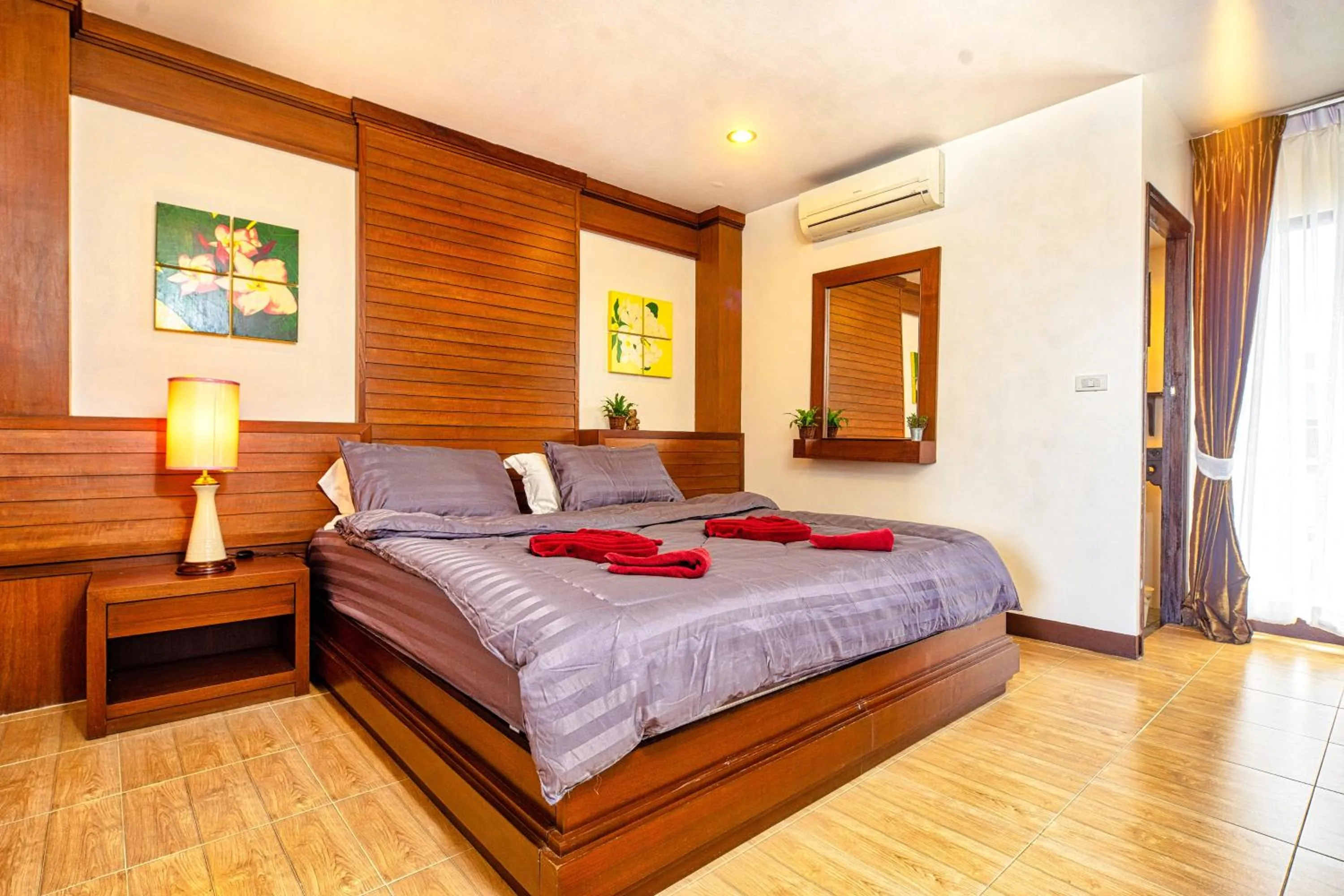 Living room, Bed in Ban Kong Rao Guesthouse