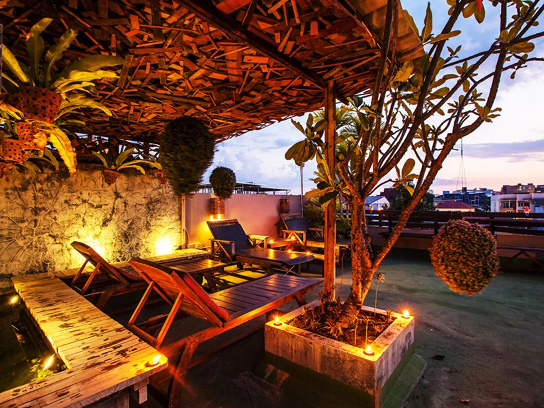 Lounge or bar in Ban Kong Rao Guesthouse