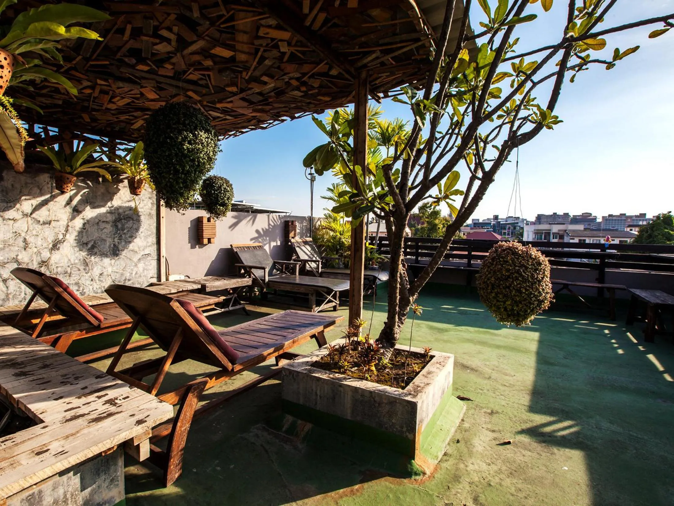 Lounge or bar in Ban Kong Rao Guesthouse