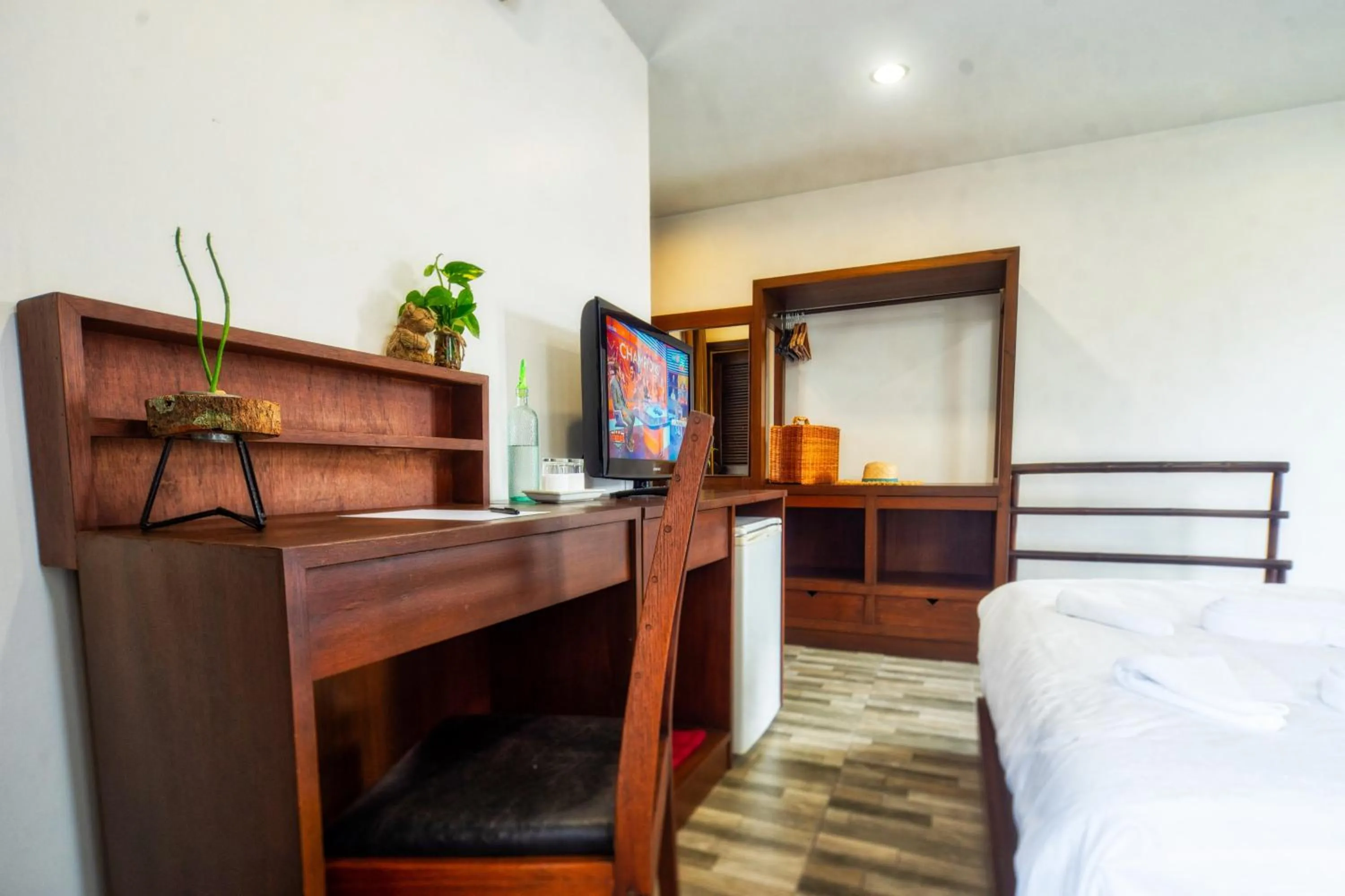 TV and multimedia, Bed in Ban Kong Rao Guesthouse